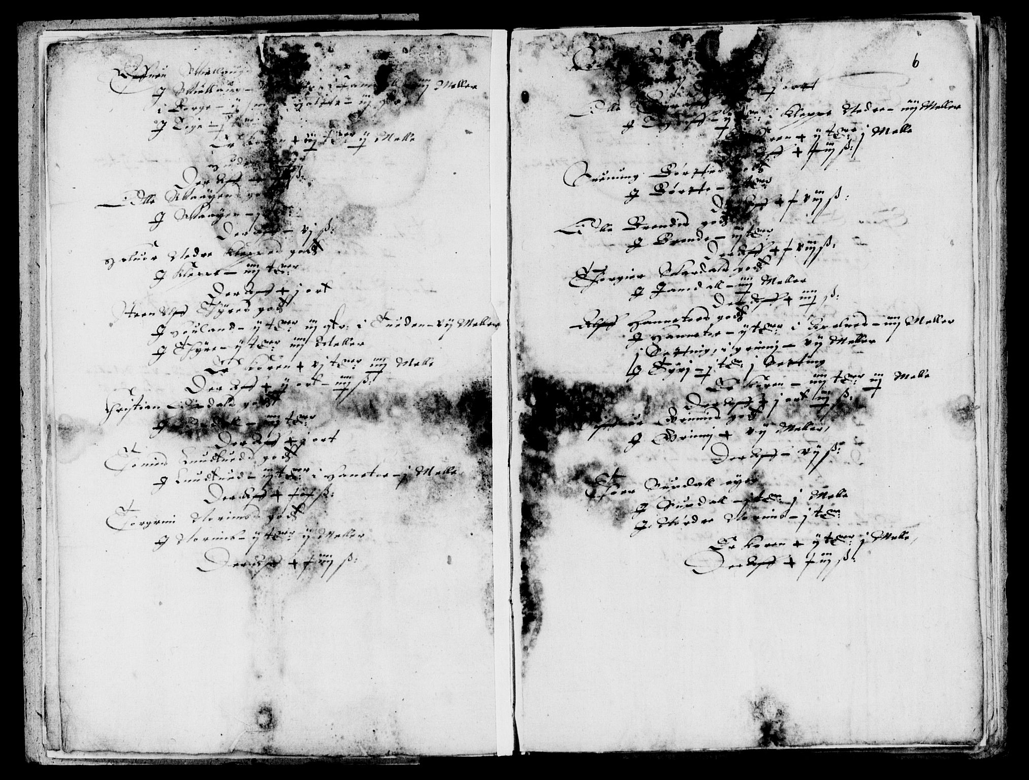 Rentekammeret inntil 1814, Reviderte regnskaper, Lensregnskaper, RA/EA-5023/R/Rb/Rbp/L0028: Bratsberg len, 1642-1644
