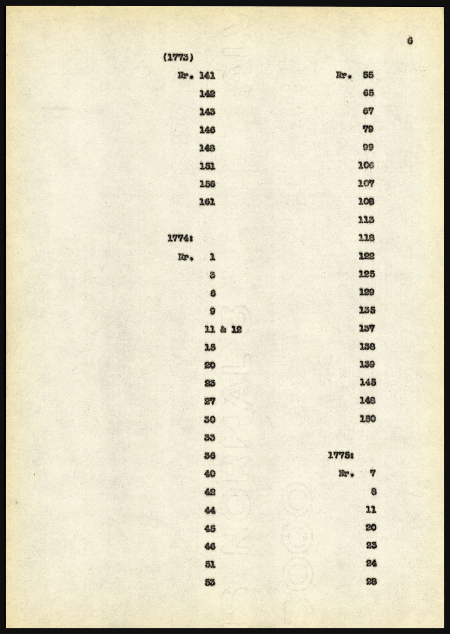 Riksarkivet, Seksjon for eldre arkiv og spesialsamlinger, AV/RA-EA-6797/H/Ha, 1953, p. 6