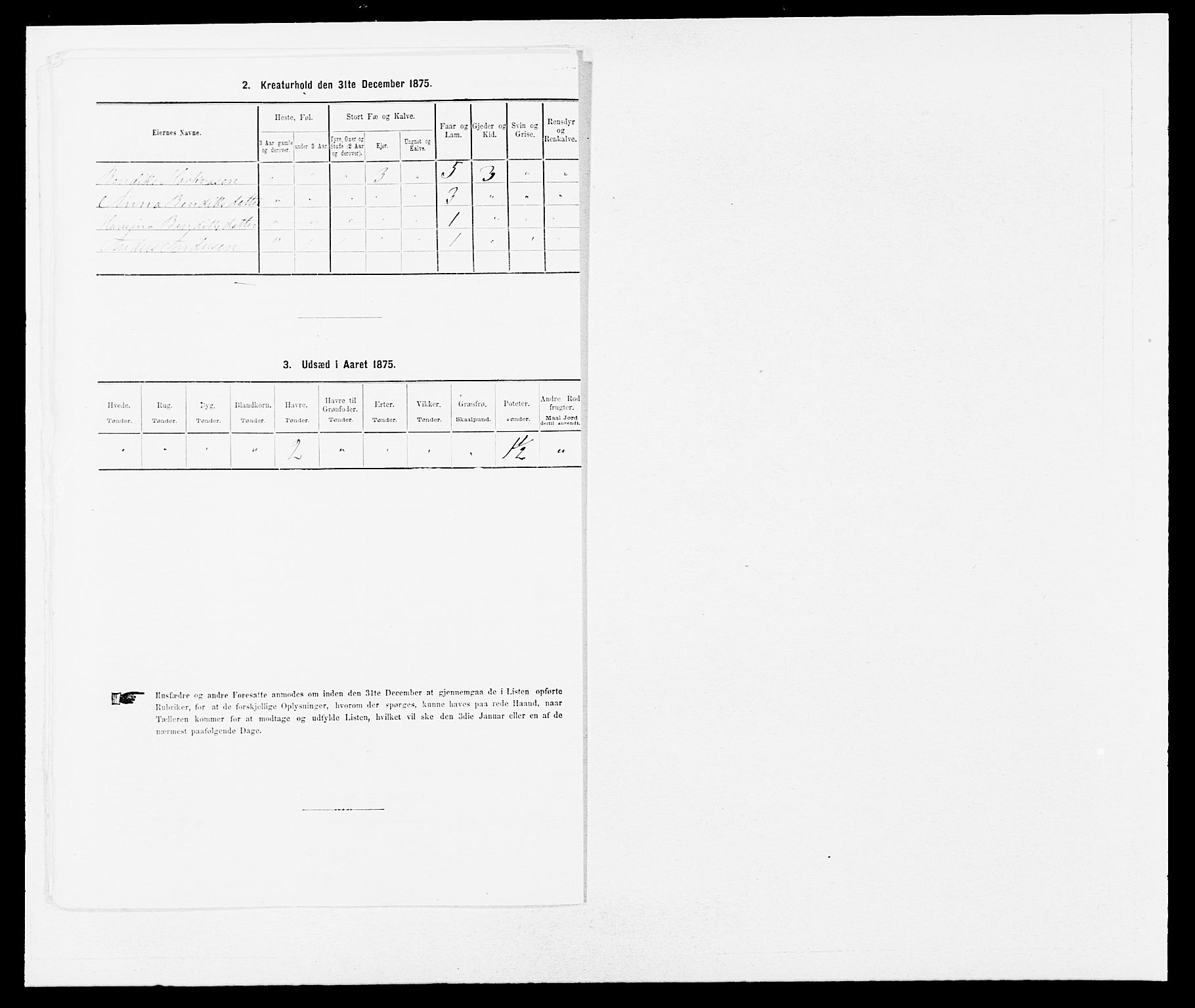 SAB, 1875 census for 1413P Hyllestad, 1875, p. 770