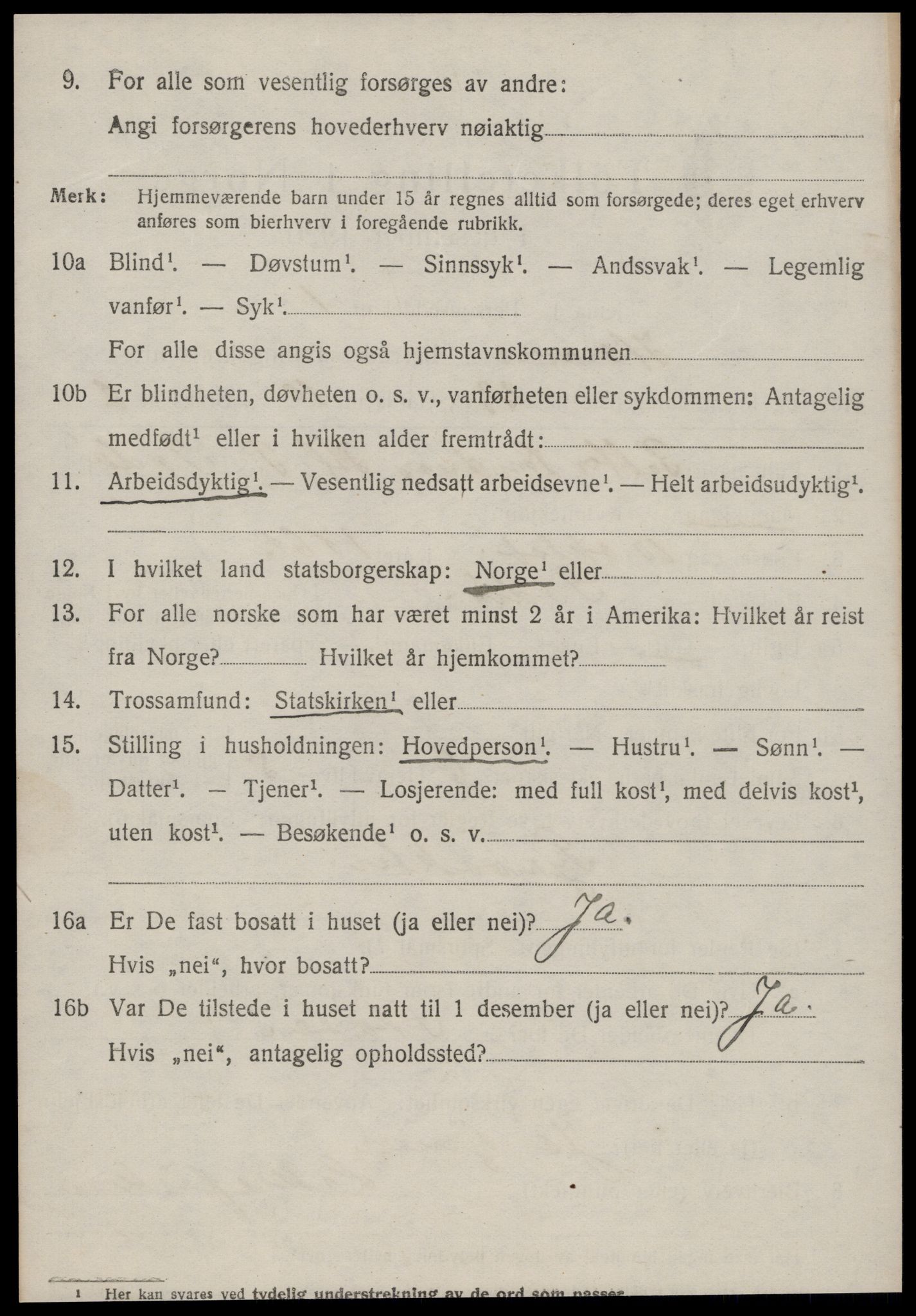 SAT, 1920 census for Haram, 1920, p. 6532