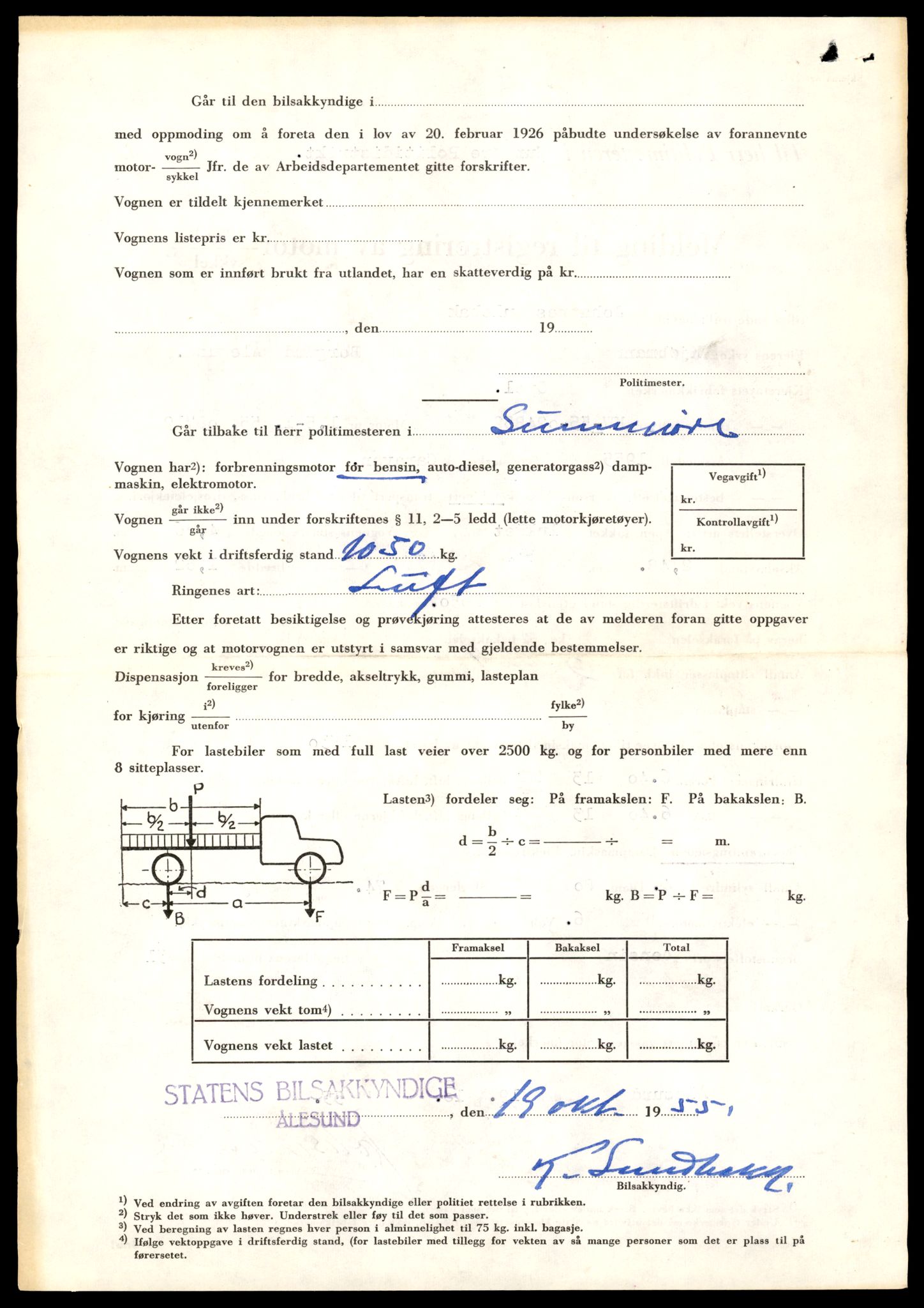 Møre og Romsdal vegkontor - Ålesund trafikkstasjon, AV/SAT-A-4099/F/Fe/L0049: Registreringskort for kjøretøy T 14864 - T 18613, 1927-1998, p. 1574
