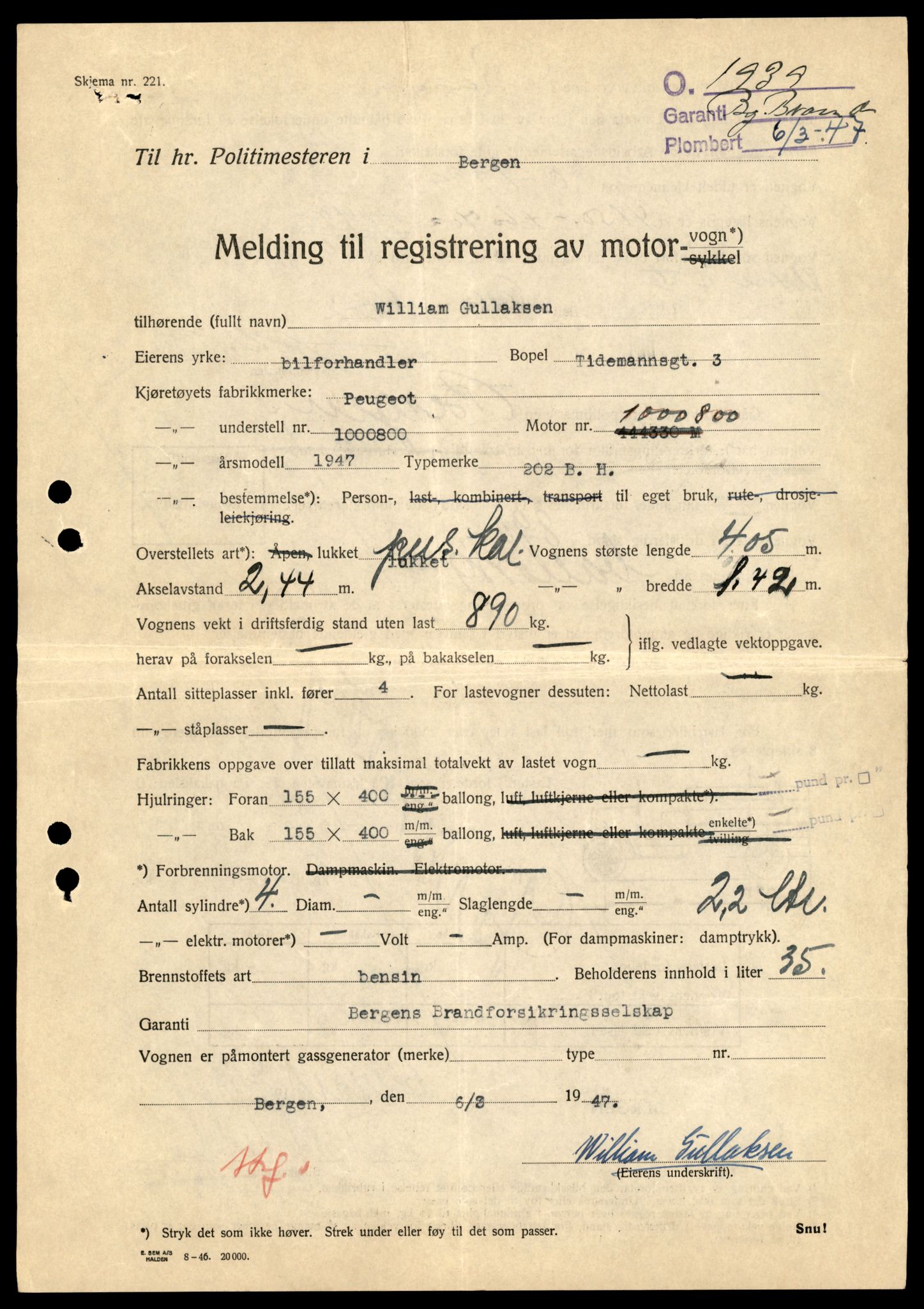 Møre og Romsdal vegkontor - Ålesund trafikkstasjon, AV/SAT-A-4099/F/Fe/L0049: Registreringskort for kjøretøy T 14864 - T 18613, 1927-1998, p. 2793