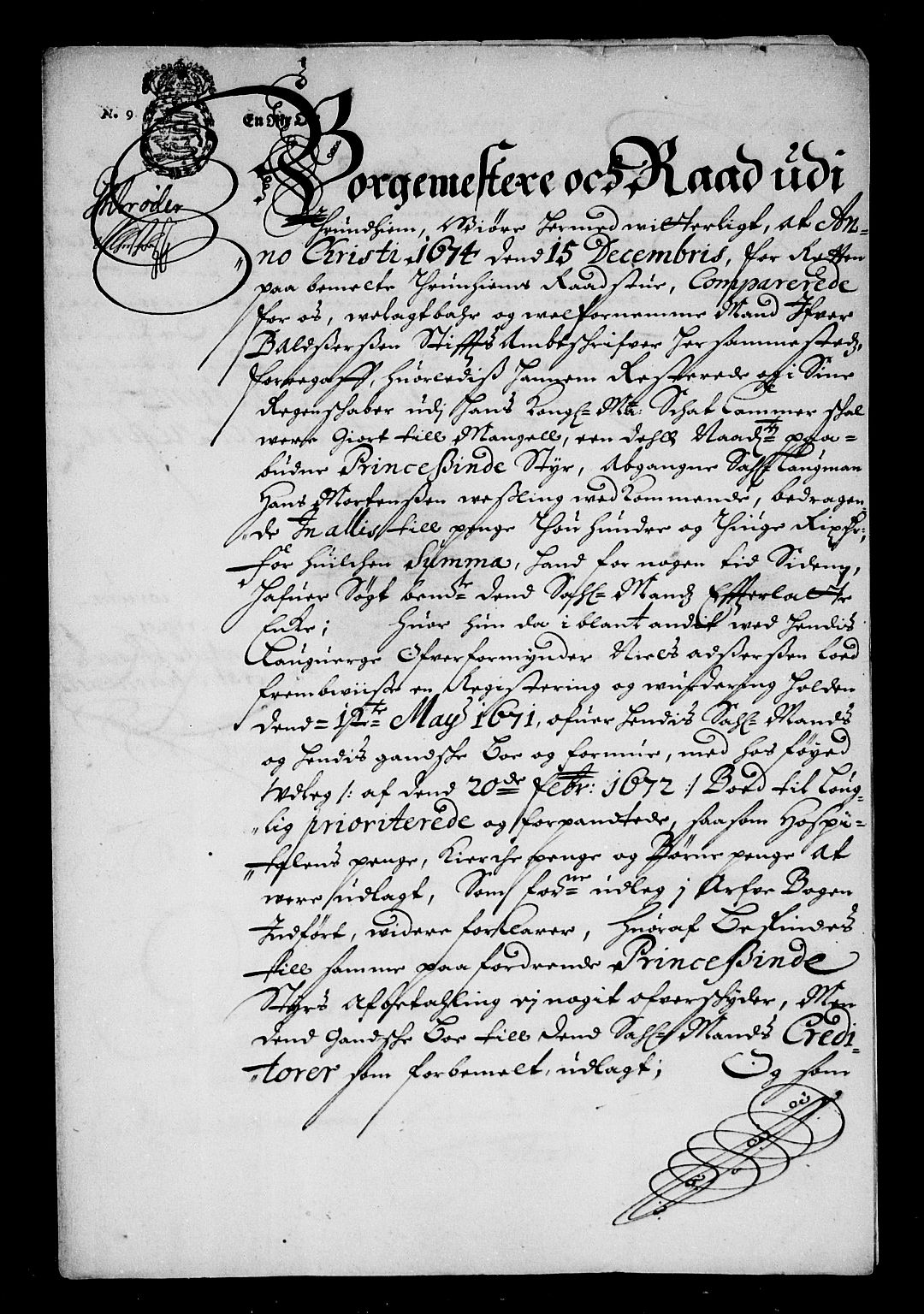 Rentekammeret inntil 1814, Reviderte regnskaper, Stiftamtstueregnskaper, Trondheim stiftamt og Nordland amt, AV/RA-EA-6044/R/Rd/L0034: Trondheim stiftamt, 1664-1671