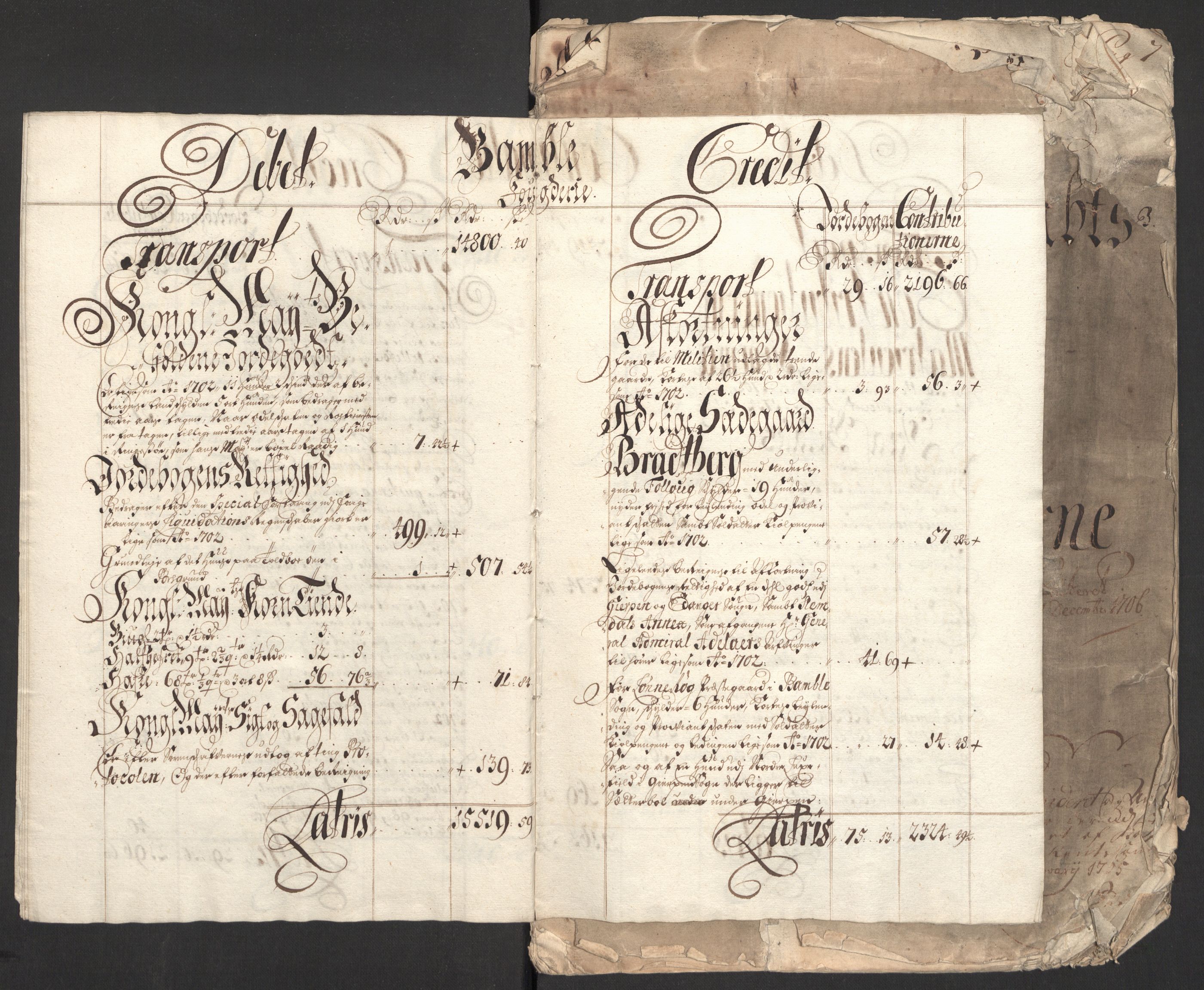 Rentekammeret inntil 1814, Reviderte regnskaper, Fogderegnskap, AV/RA-EA-4092/R36/L2108: Fogderegnskap Øvre og Nedre Telemark og Bamble, 1703, p. 18