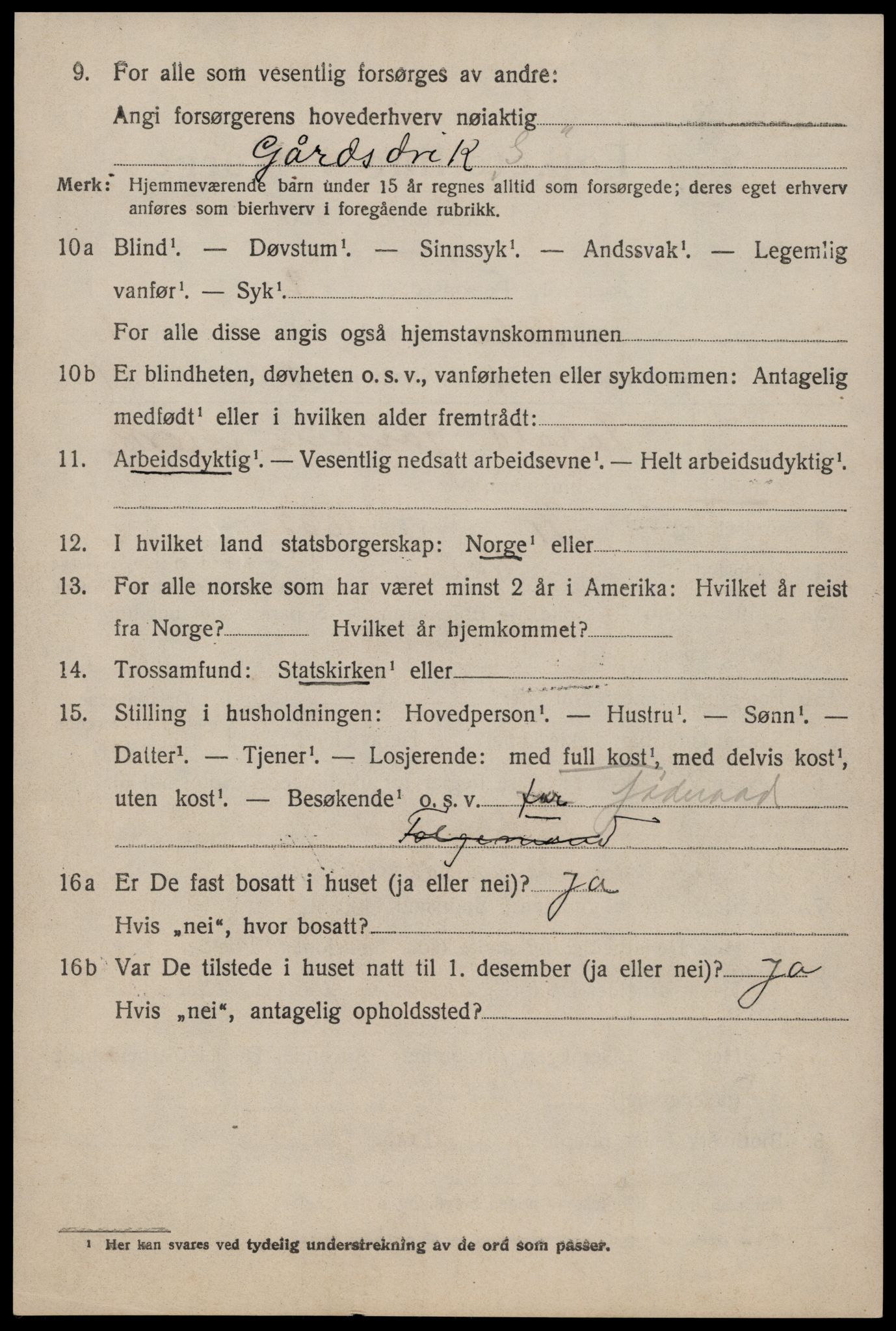 SAST, 1920 census for Høle, 1920, p. 528