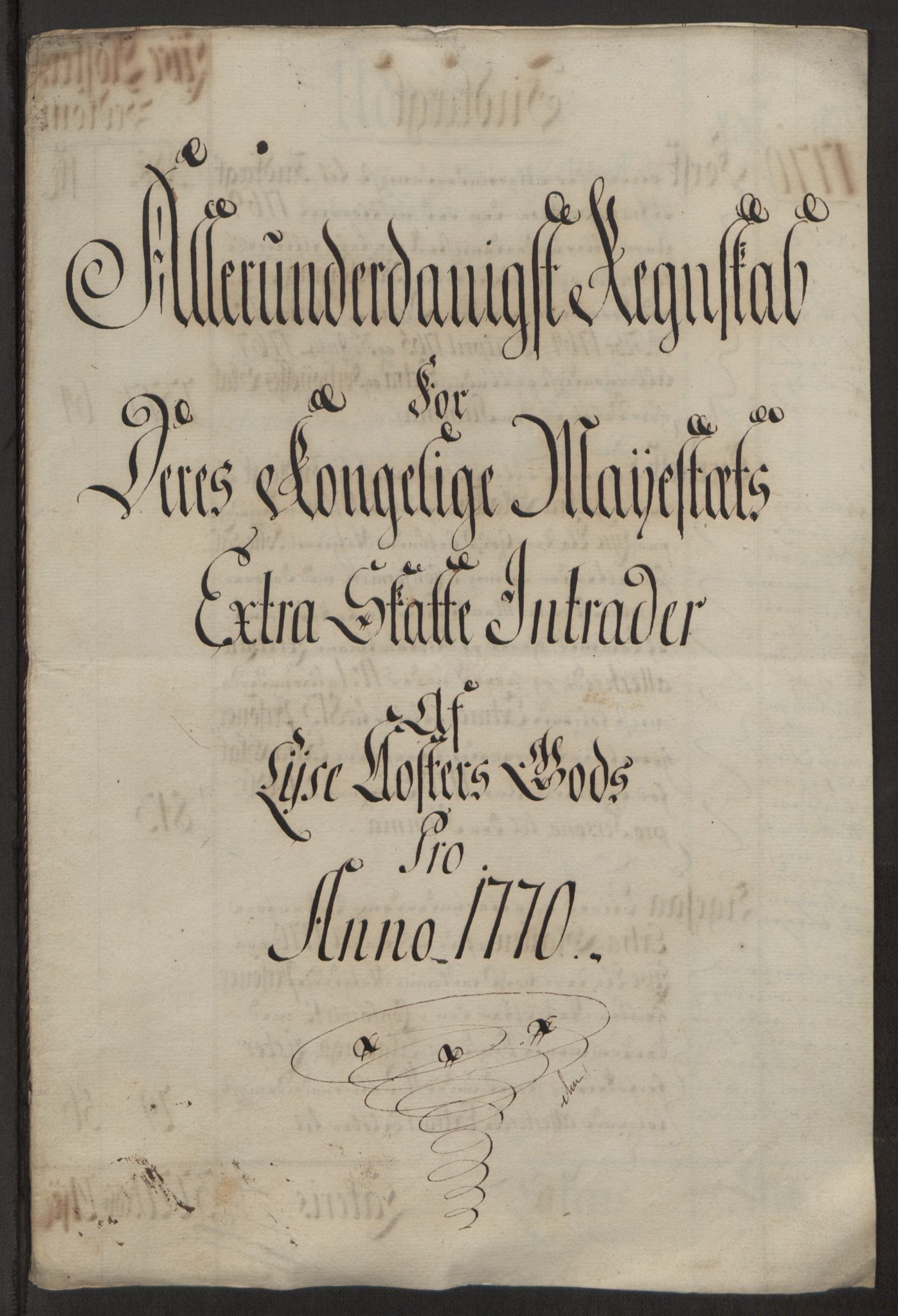 Rentekammeret inntil 1814, Reviderte regnskaper, Fogderegnskap, RA/EA-4092/R50/L3180: Ekstraskatten Lyse kloster, 1762-1783, p. 230