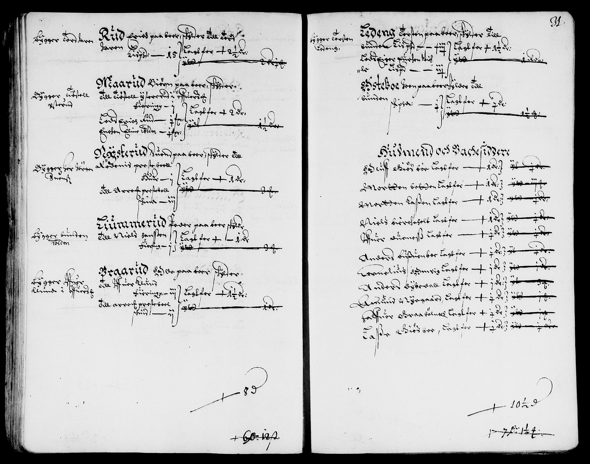 Rentekammeret inntil 1814, Reviderte regnskaper, Lensregnskaper, AV/RA-EA-5023/R/Rb/Rbb/L0008: Idd og Marker len, 1659-1662