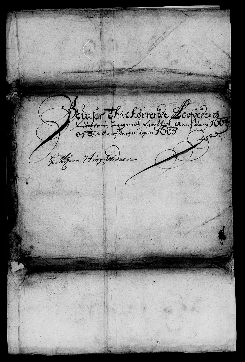 Rentekammeret inntil 1814, Reviderte regnskaper, Lensregnskaper, AV/RA-EA-5023/R/Rb/Rbz/L0040: Nordlandenes len, 1663-1665