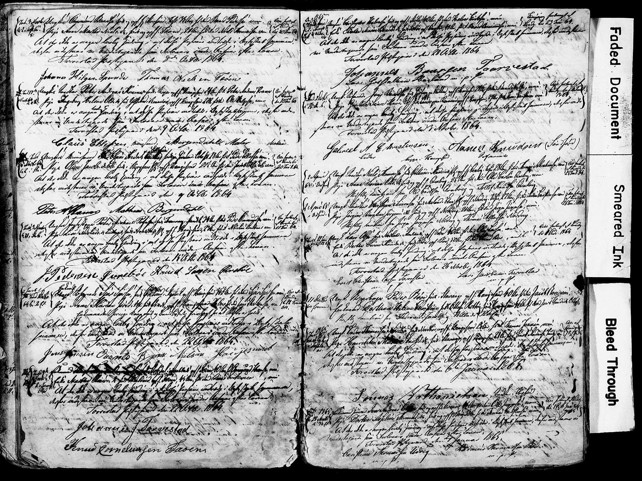 Torvastad sokneprestkontor, AV/SAST-A -101857/I/Ie/L0001: Banns register no. X 1A, 1852-1875