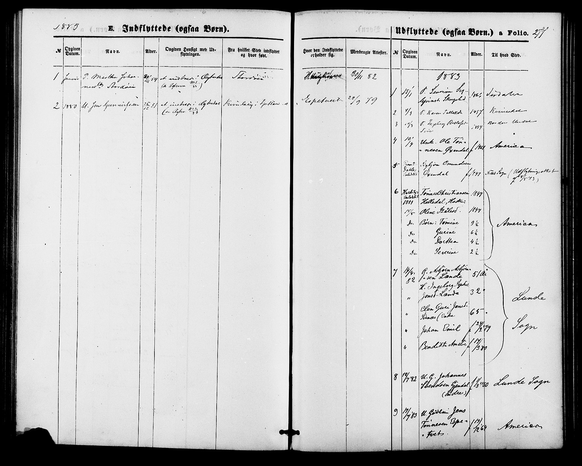 Bakke sokneprestkontor, SAK/1111-0002/F/Fa/Faa/L0007: Parish register (official) no. A 7, 1877-1886, p. 277