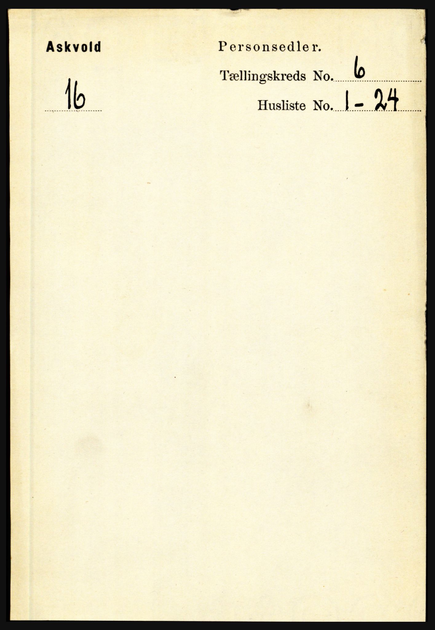 RA, 1891 census for 1428 Askvoll, 1891, p. 1679