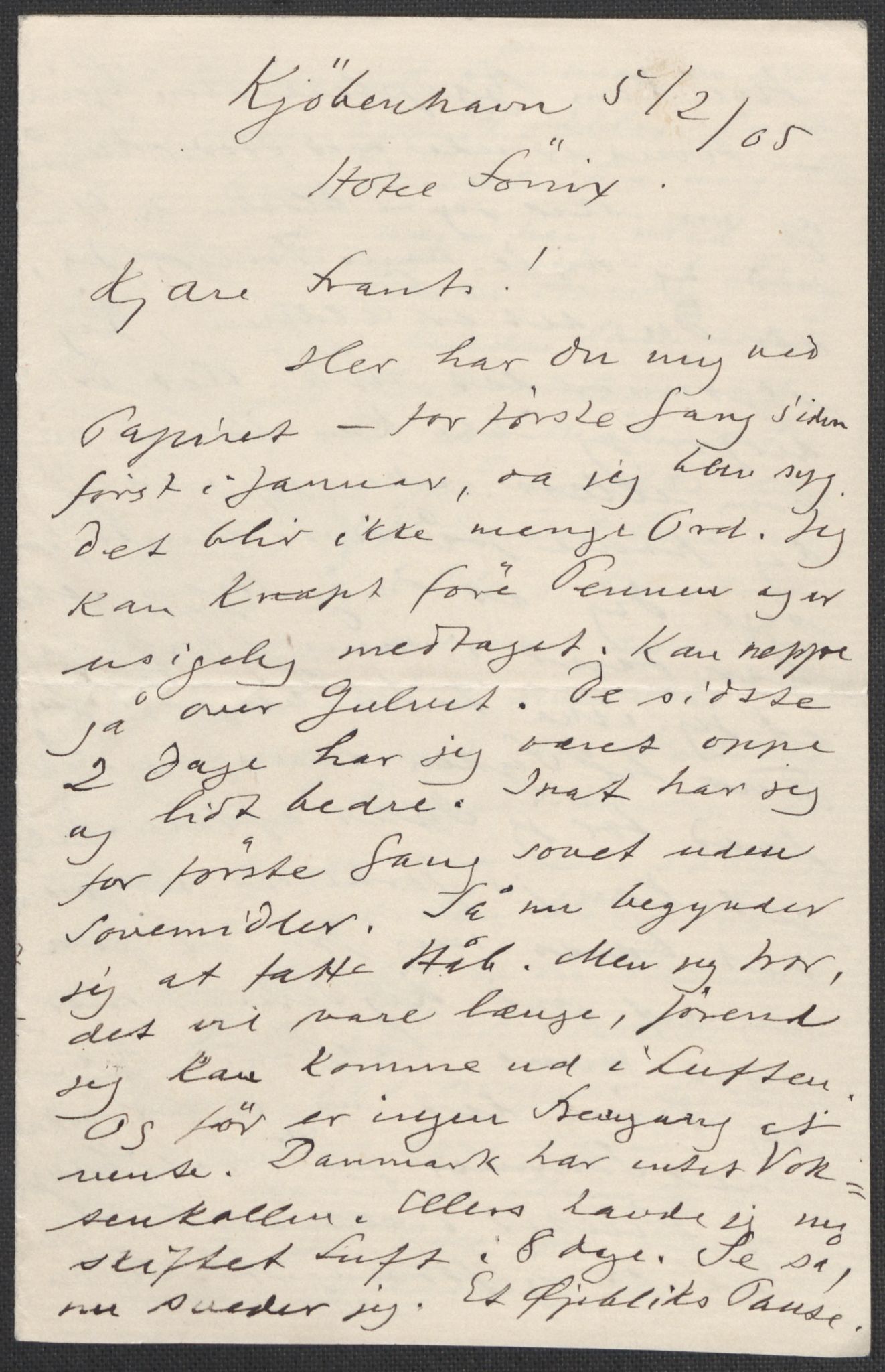 Beyer, Frants, AV/RA-PA-0132/F/L0001: Brev fra Edvard Grieg til Frantz Beyer og "En del optegnelser som kan tjene til kommentar til brevene" av Marie Beyer, 1872-1907, p. 785