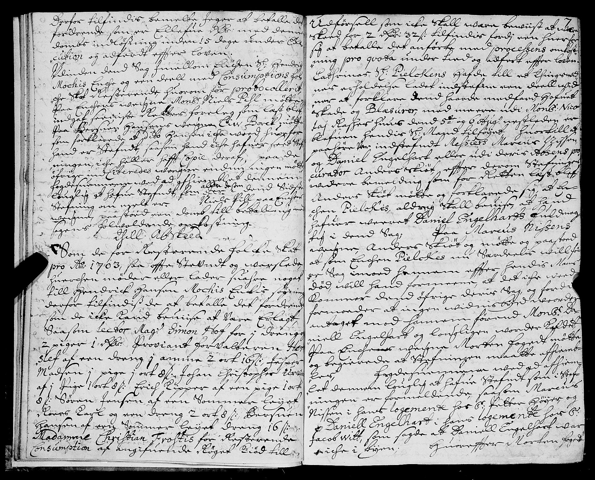 Trondheim byfogd, AV/SAT-A-0003/1/1/1A/L0026: Bytingsprotokoll - 26/3-4/3., 1705-1706, p. 6b-7a
