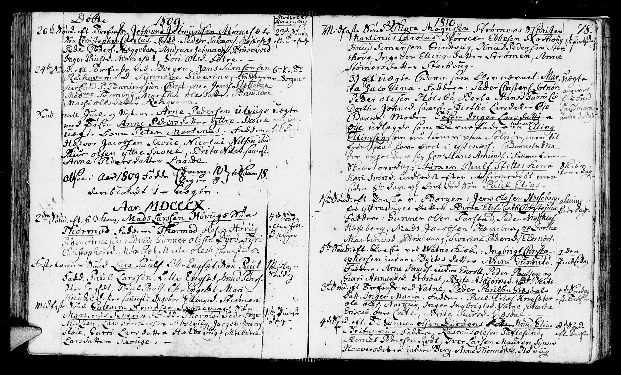 Ministerialprotokoller, klokkerbøker og fødselsregistre - Møre og Romsdal, SAT/A-1454/524/L0350: Parish register (official) no. 524A02, 1780-1817, p. 78
