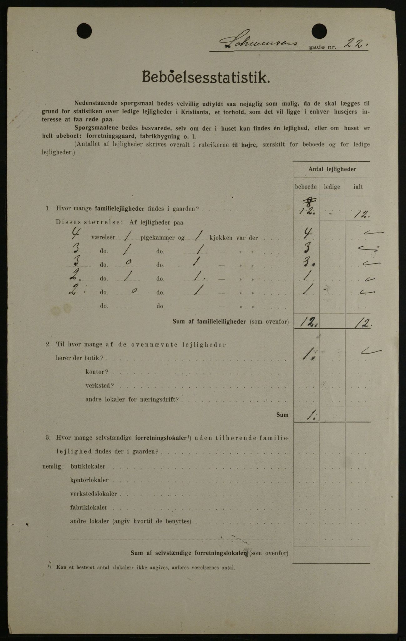 OBA, Municipal Census 1908 for Kristiania, 1908, p. 83628