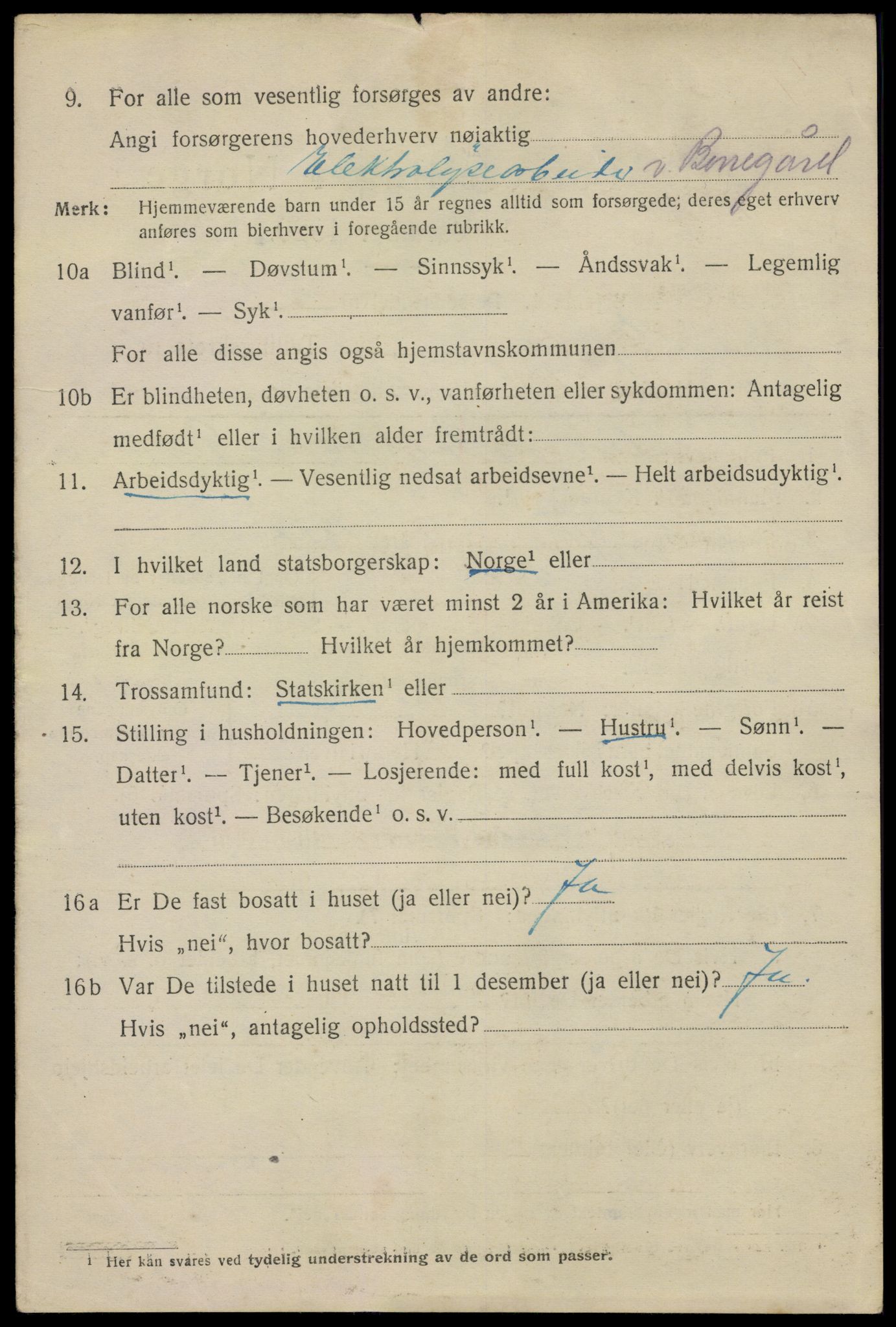 SAO, 1920 census for Sarpsborg, 1920, p. 27603