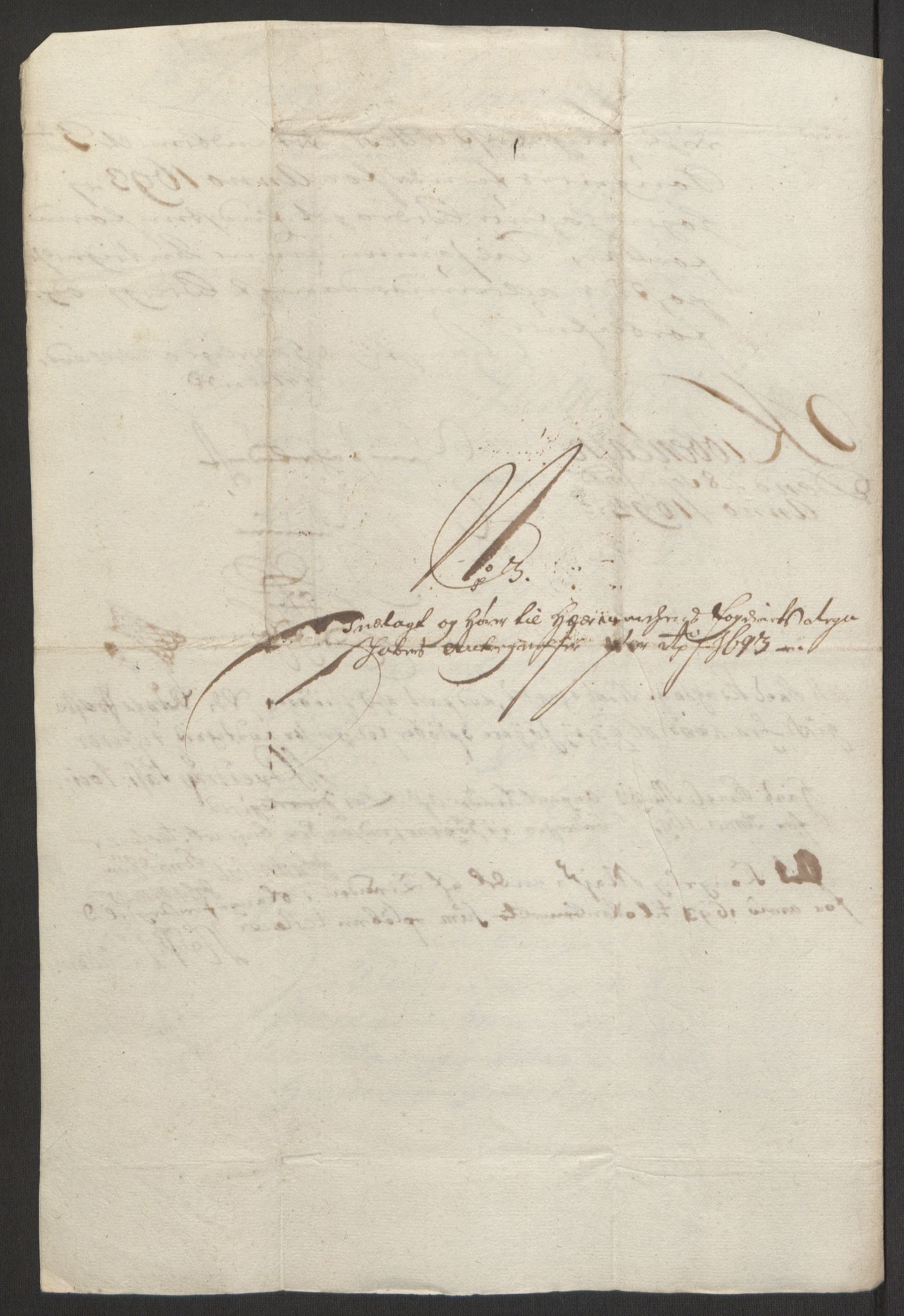 Rentekammeret inntil 1814, Reviderte regnskaper, Fogderegnskap, AV/RA-EA-4092/R16/L1034: Fogderegnskap Hedmark, 1693, p. 266