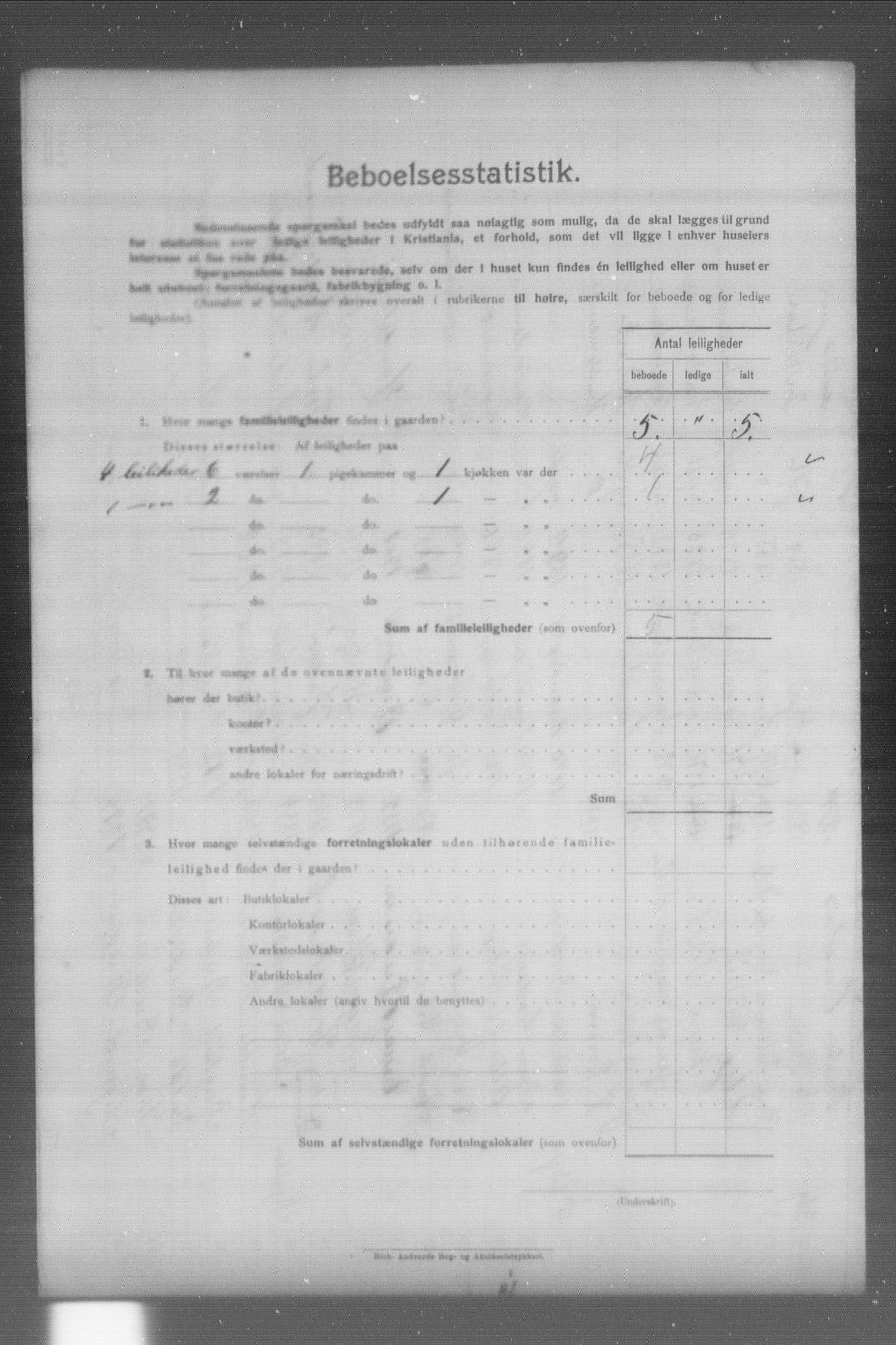 OBA, Municipal Census 1904 for Kristiania, 1904, p. 19968