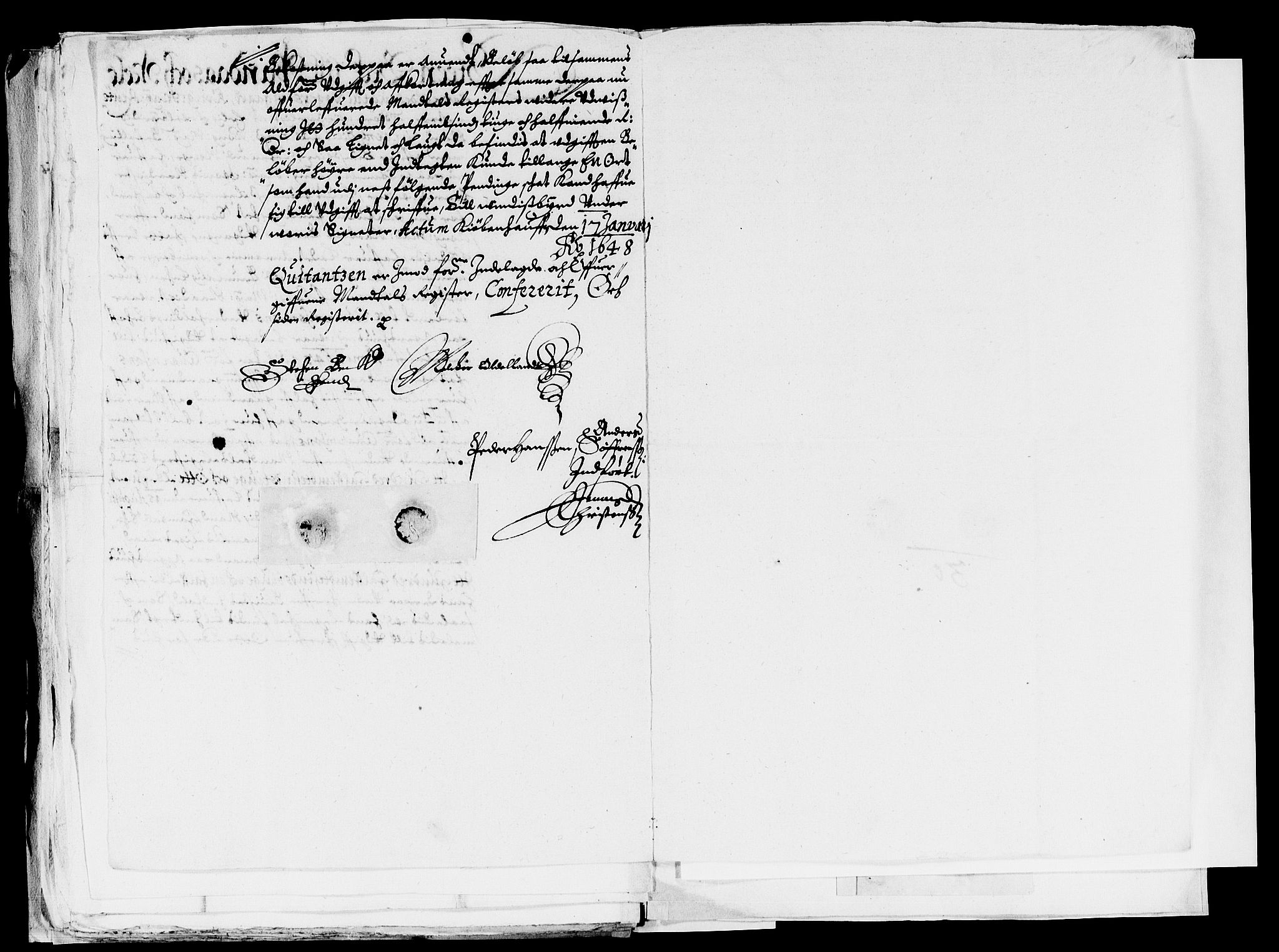 Rentekammeret inntil 1814, Reviderte regnskaper, Lensregnskaper, AV/RA-EA-5023/R/Rb/Rbl/L0008: Brunla len, 1641-1644