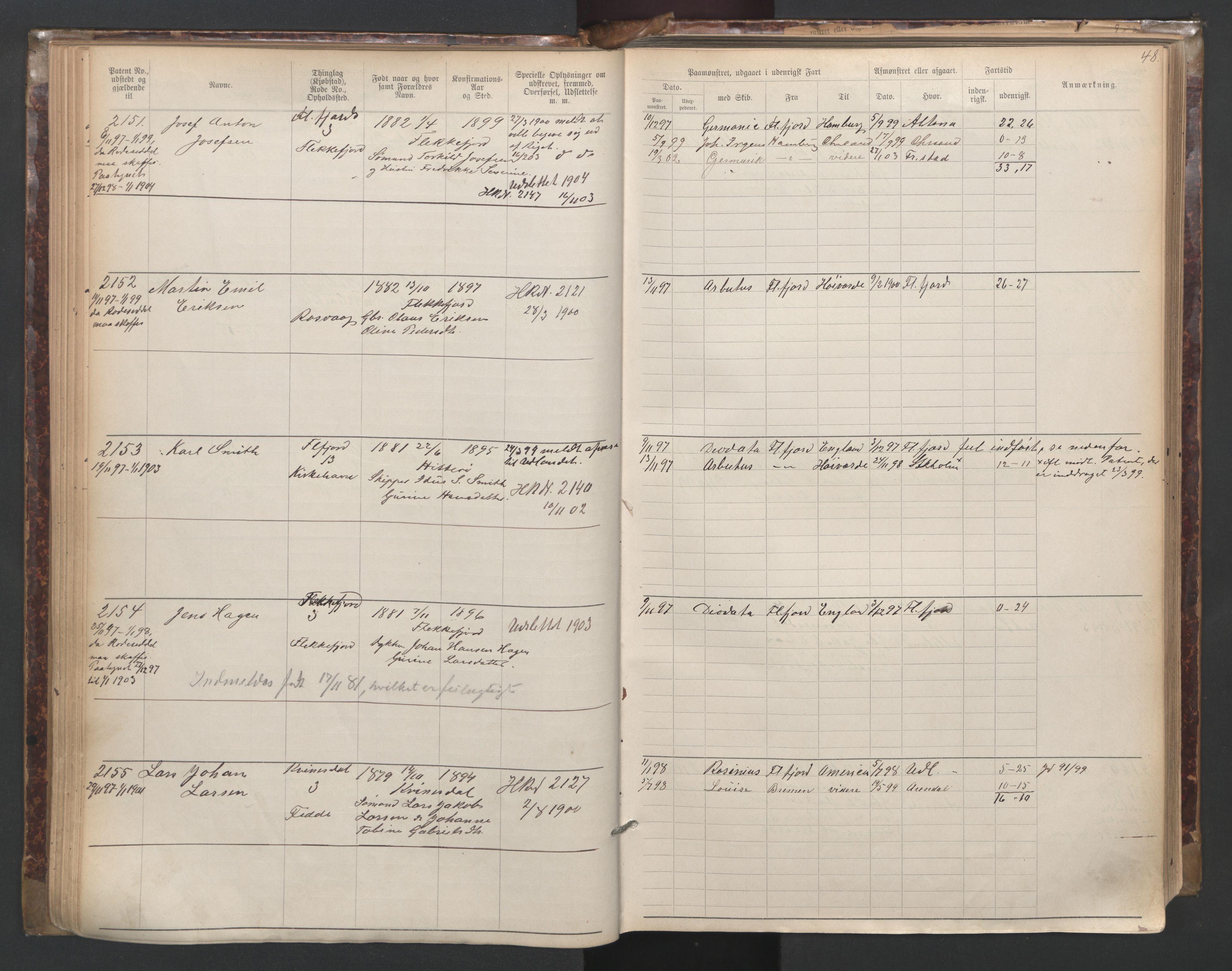 Flekkefjord mønstringskrets, SAK/2031-0018/F/Fa/L0003: Annotasjonsrulle nr 1921-2963 med register, N-3, 1892-1948, p. 77