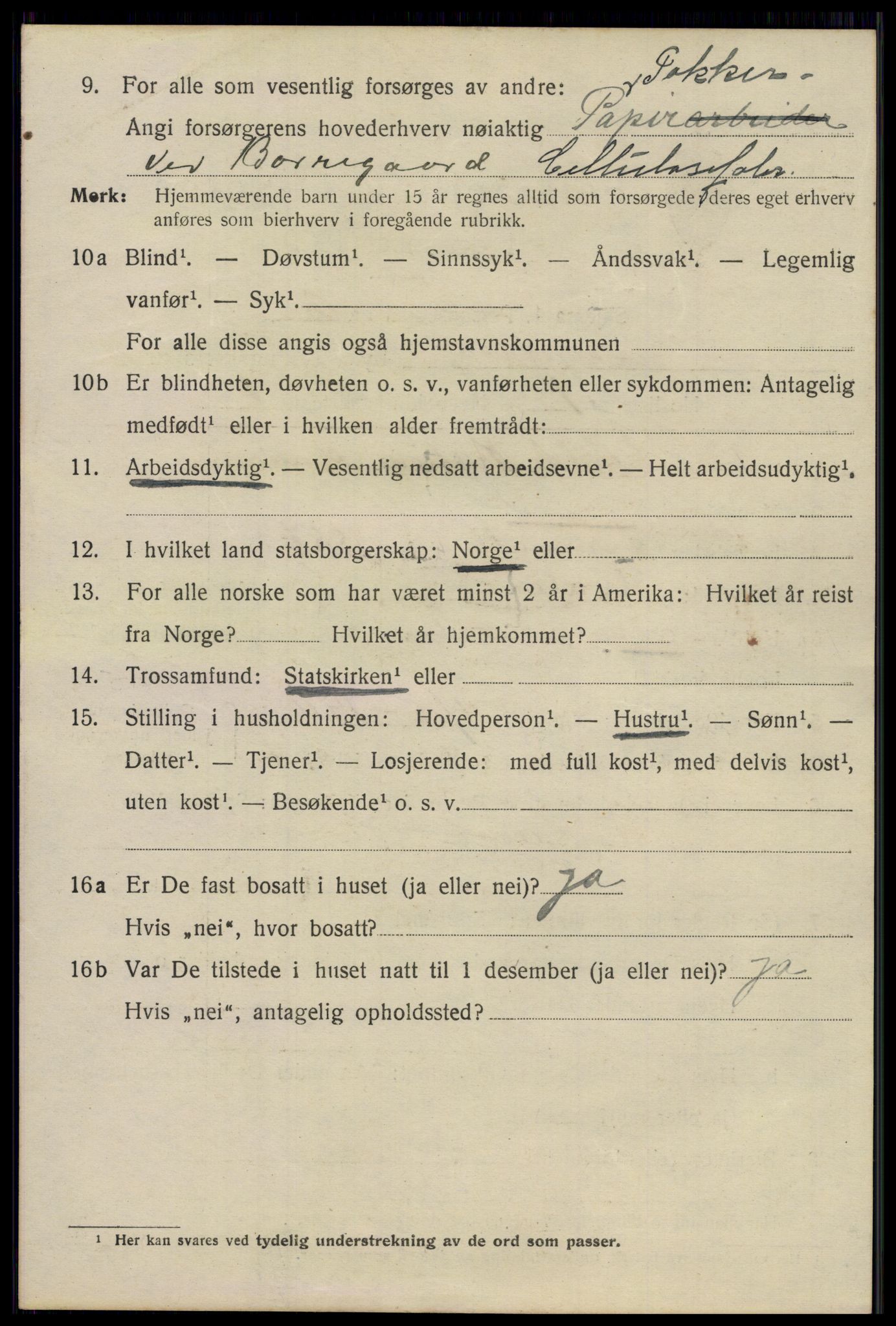 SAO, 1920 census for Sarpsborg, 1920, p. 22359