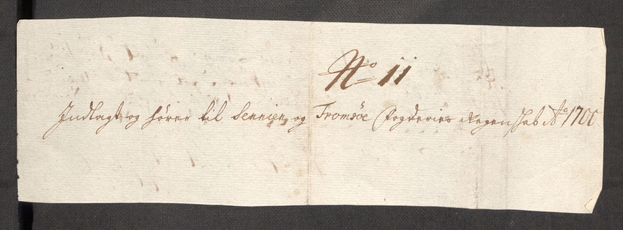 Rentekammeret inntil 1814, Reviderte regnskaper, Fogderegnskap, AV/RA-EA-4092/R68/L4755: Fogderegnskap Senja og Troms, 1700-1704, p. 79