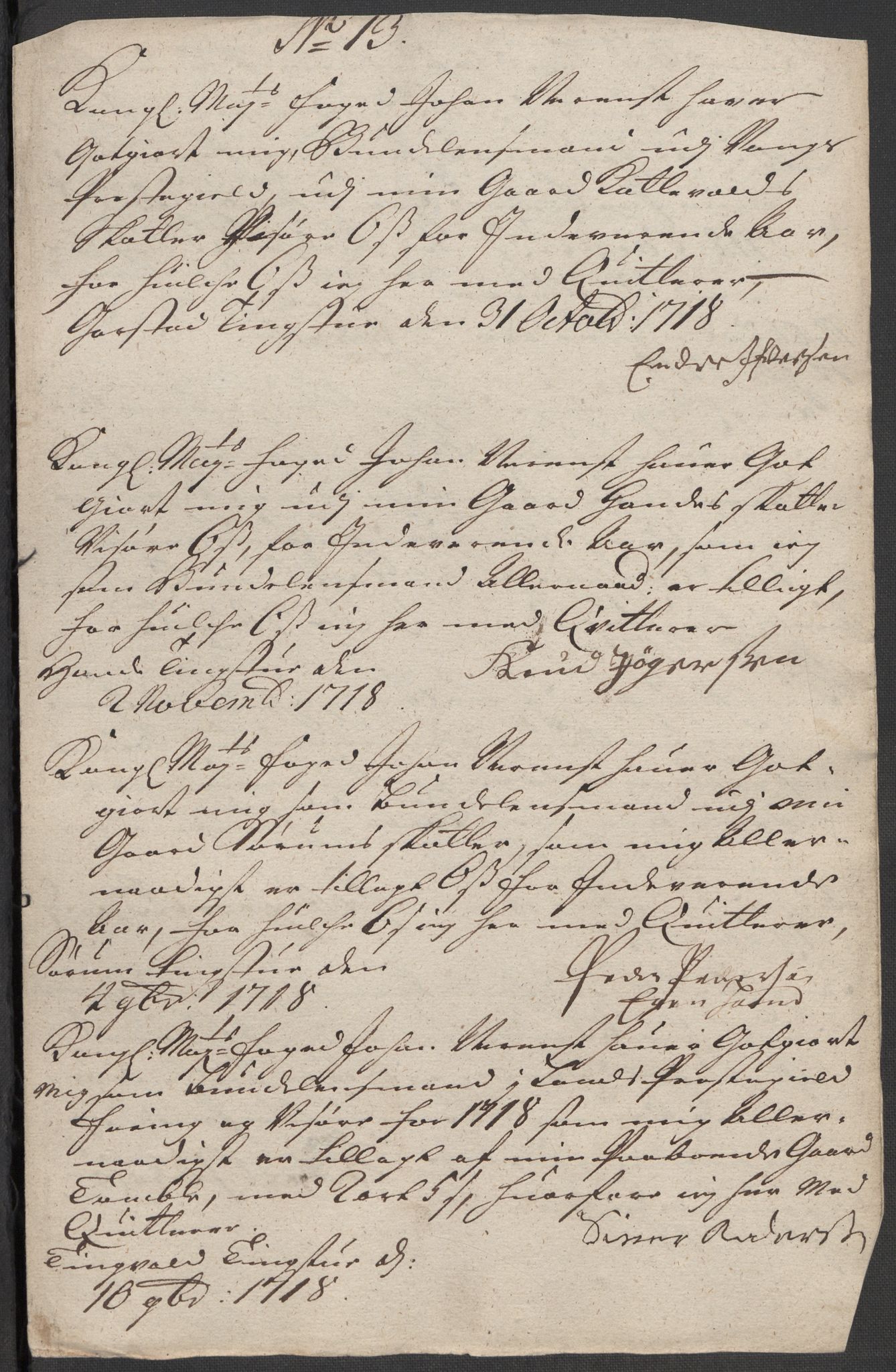 Rentekammeret inntil 1814, Reviderte regnskaper, Fogderegnskap, AV/RA-EA-4092/R18/L1320: Fogderegnskap Hadeland, Toten og Valdres, 1718, p. 143