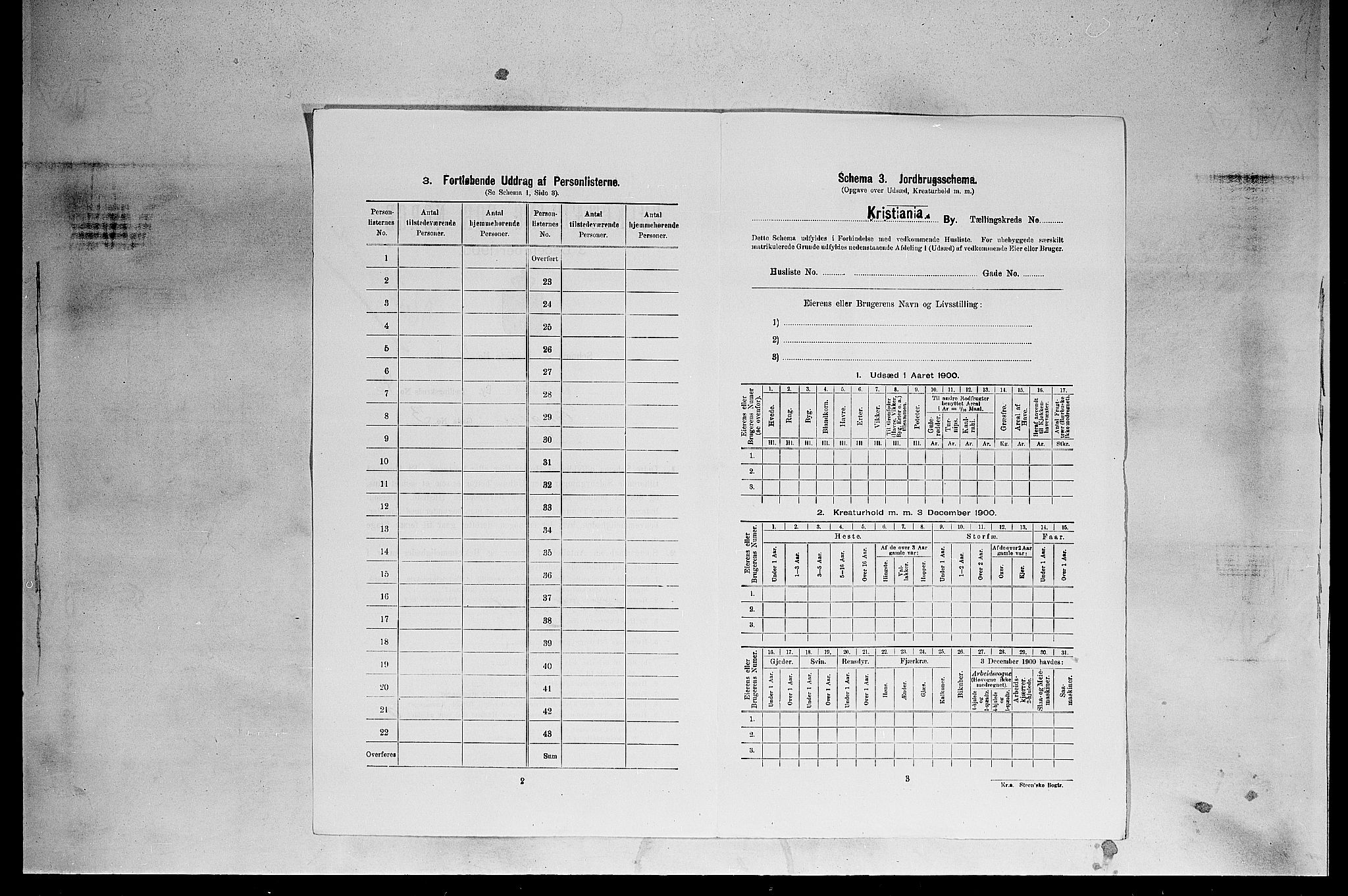 SAO, 1900 census for Kristiania, 1900, p. 20180