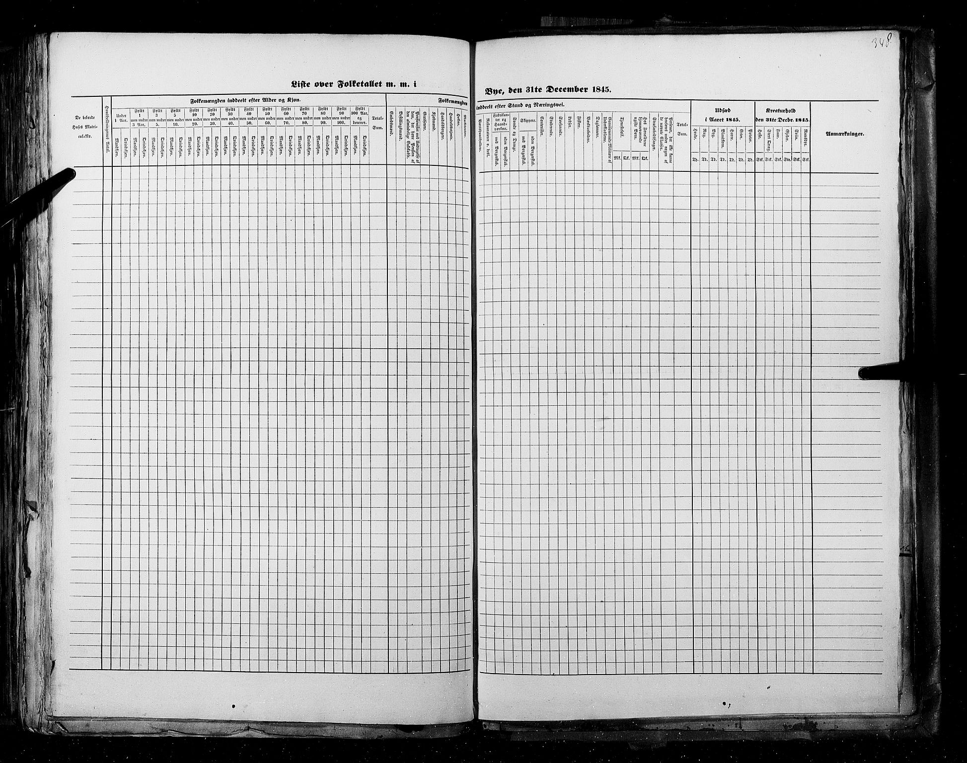 RA, Census 1845, vol. 11: Cities, 1845, p. 348