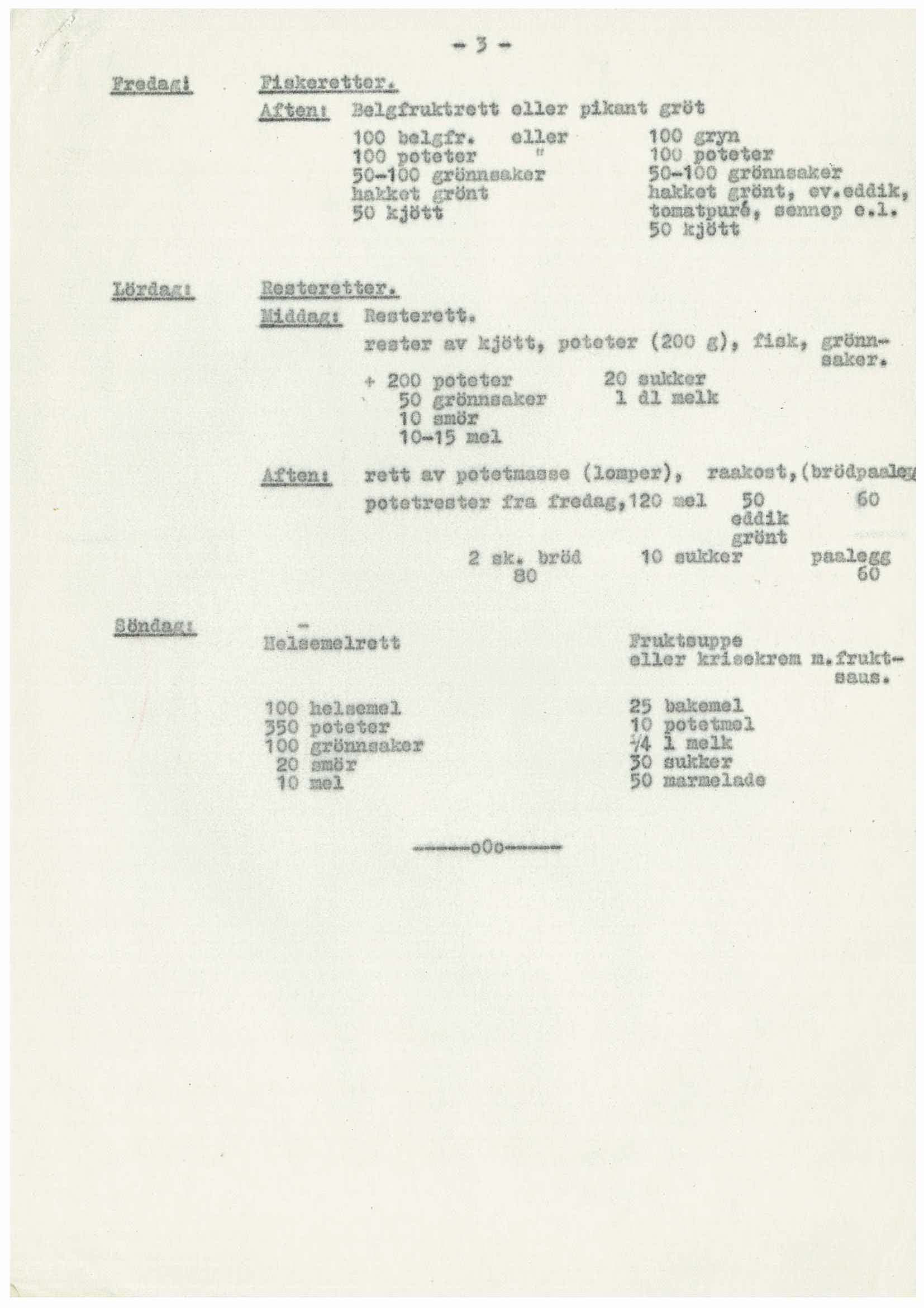 Tyske arkiver, Reichskommissariat, AV/RA-RAFA-2174/E/Ec/Ecf/L0023/0018: Skriv, forordninger og sirkulærer / Diverse vedr. matoppskrifter, 1940-1945, p. 7