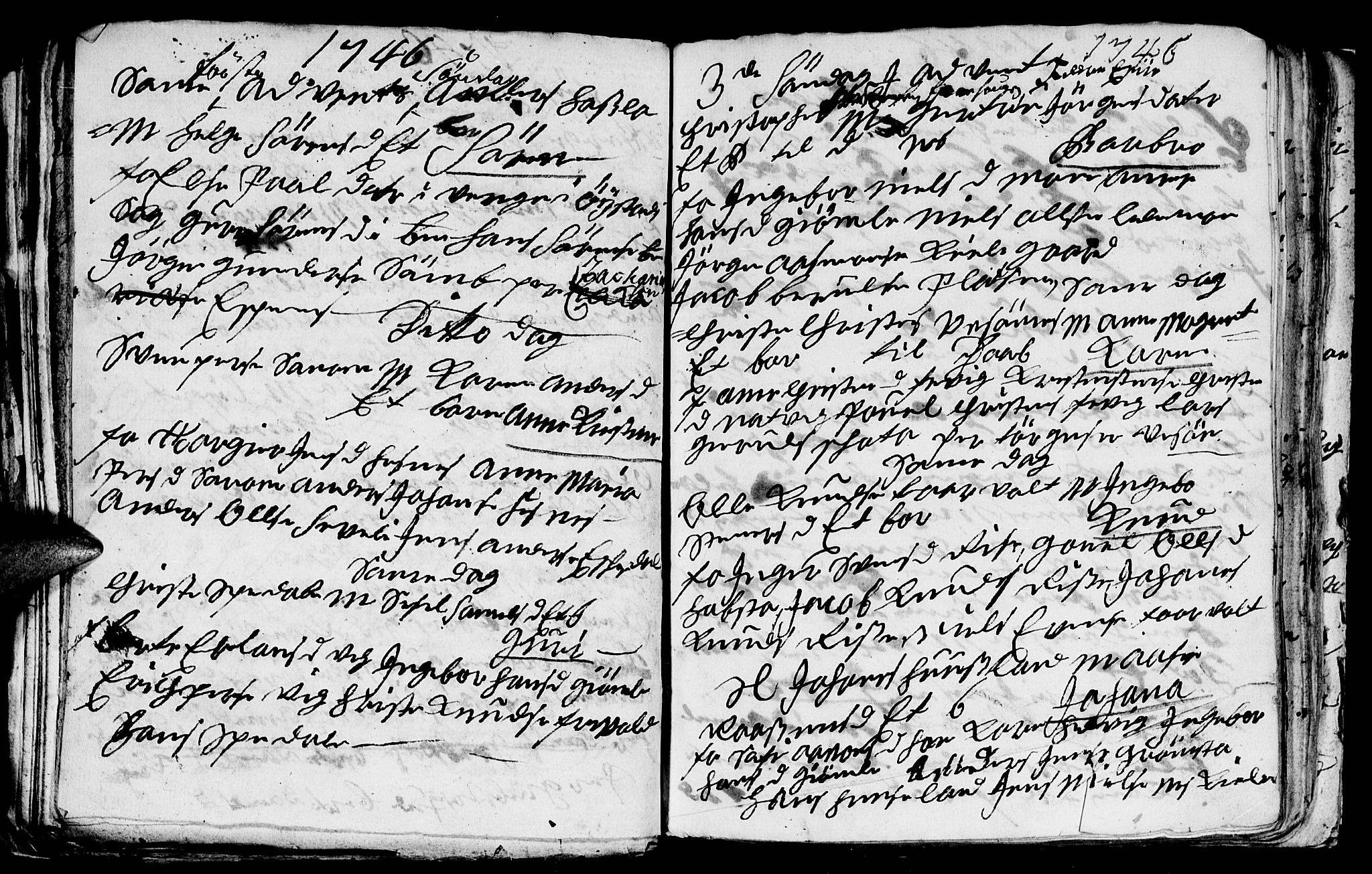 Fjære sokneprestkontor, AV/SAK-1111-0011/F/Fb/L0001: Parish register (copy) no. B 1, 1732-1750, p. 148