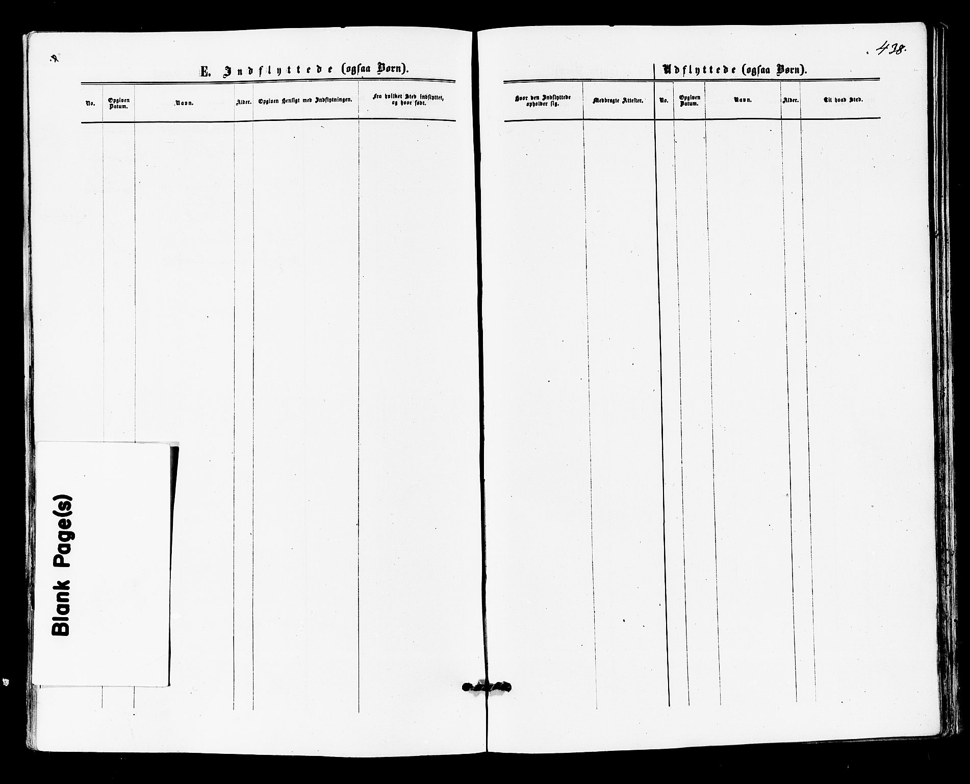 Lier kirkebøker, SAKO/A-230/F/Fa/L0014: Parish register (official) no. I 14, 1875-1882, p. 438