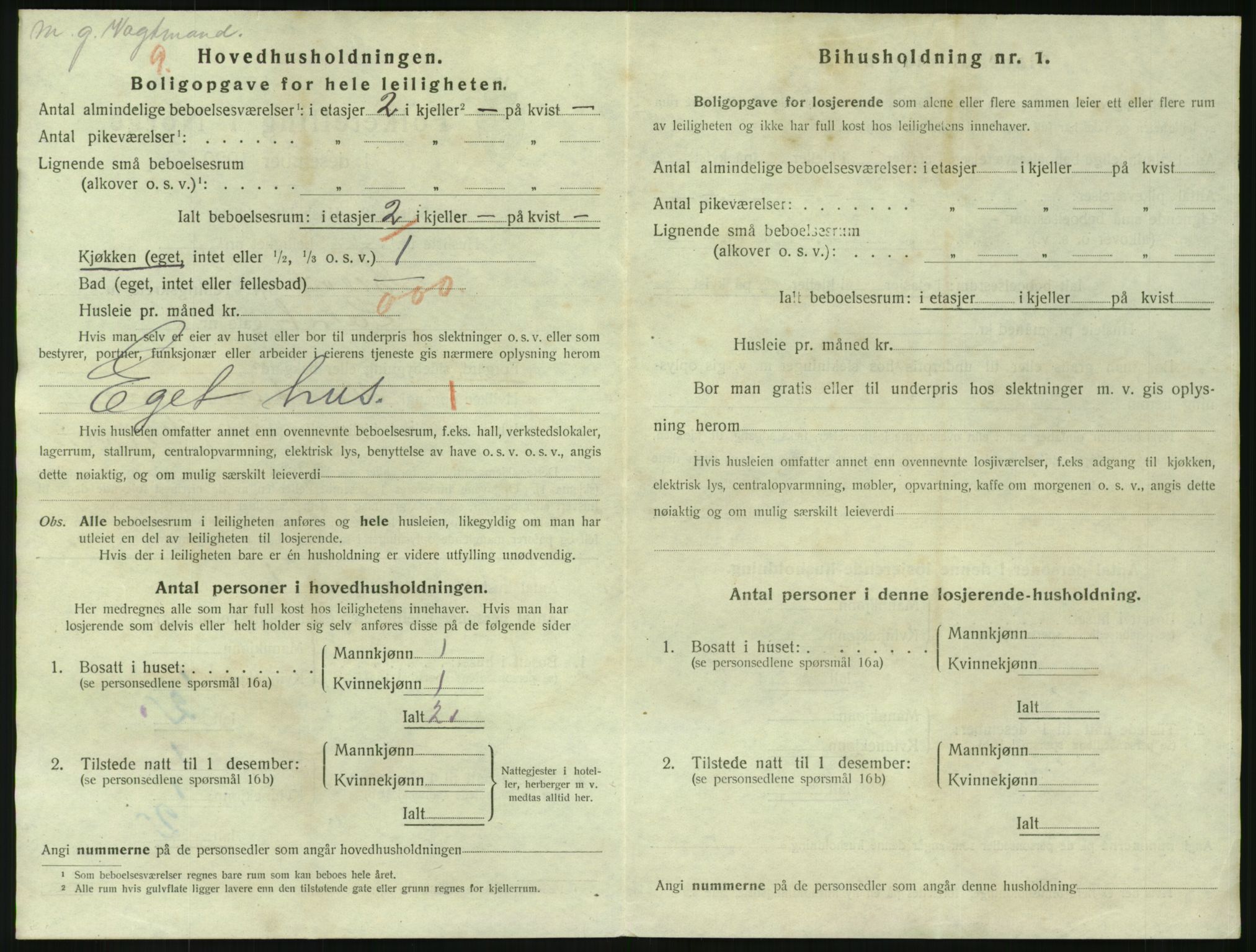 SAKO, 1920 census for Brevik, 1920, p. 2139