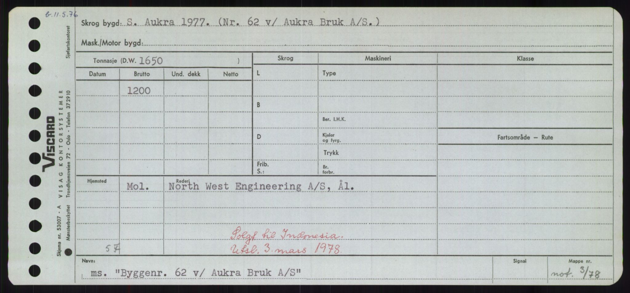 Sjøfartsdirektoratet med forløpere, Skipsmålingen, AV/RA-S-1627/H/Hd/L0005: Fartøy, Br-Byg, p. 801