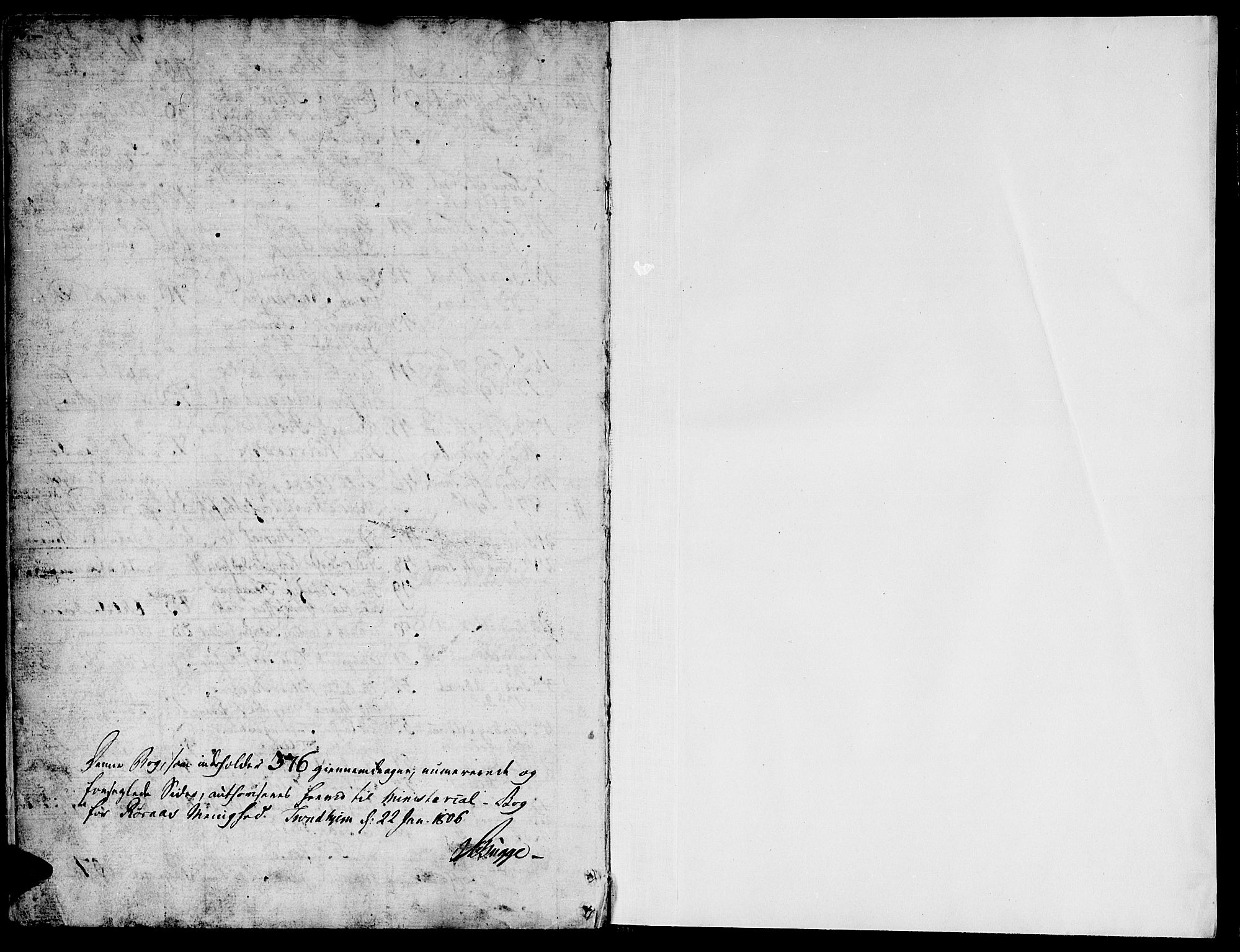 Ministerialprotokoller, klokkerbøker og fødselsregistre - Sør-Trøndelag, SAT/A-1456/681/L0928: Parish register (official) no. 681A06, 1806-1816