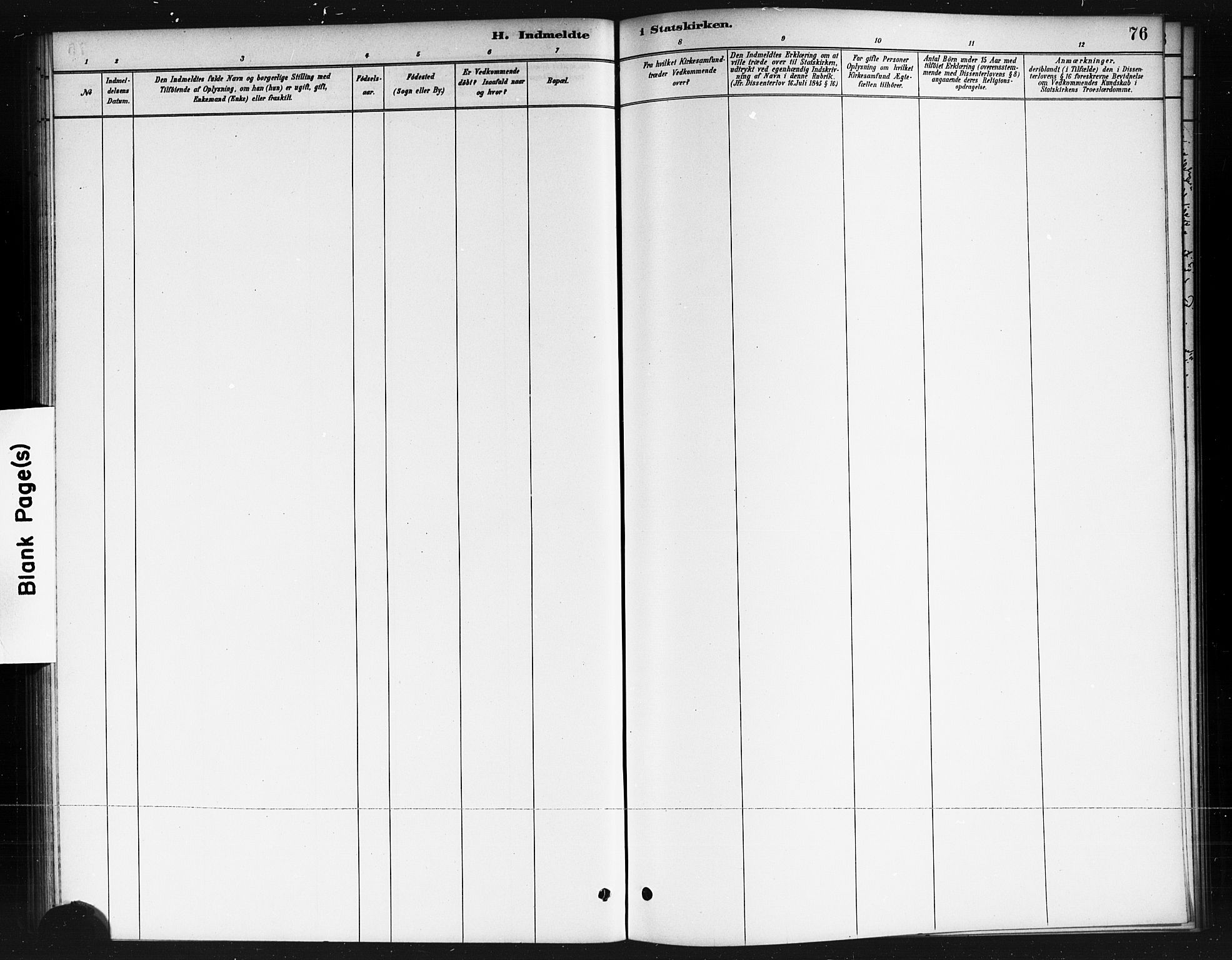 Ås prestekontor Kirkebøker, SAO/A-10894/F/Fc/L0001: Parish register (official) no. III 1, 1881-1891, p. 76