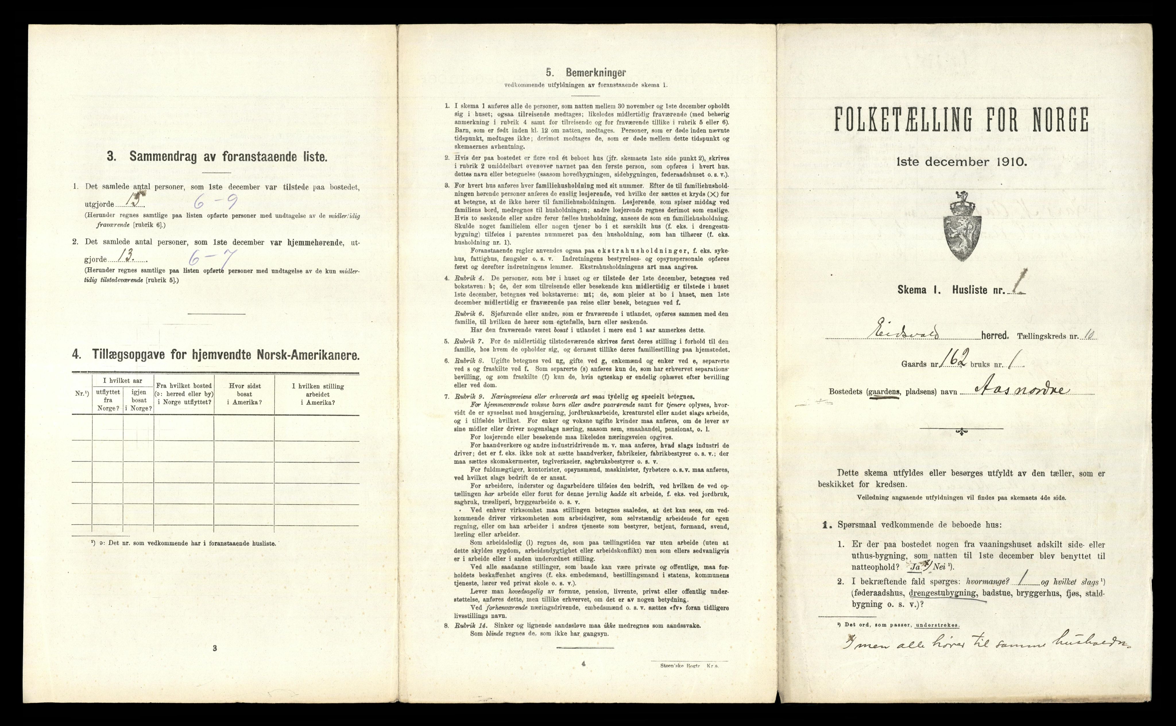 RA, 1910 census for Eidsvoll, 1910, p. 2376