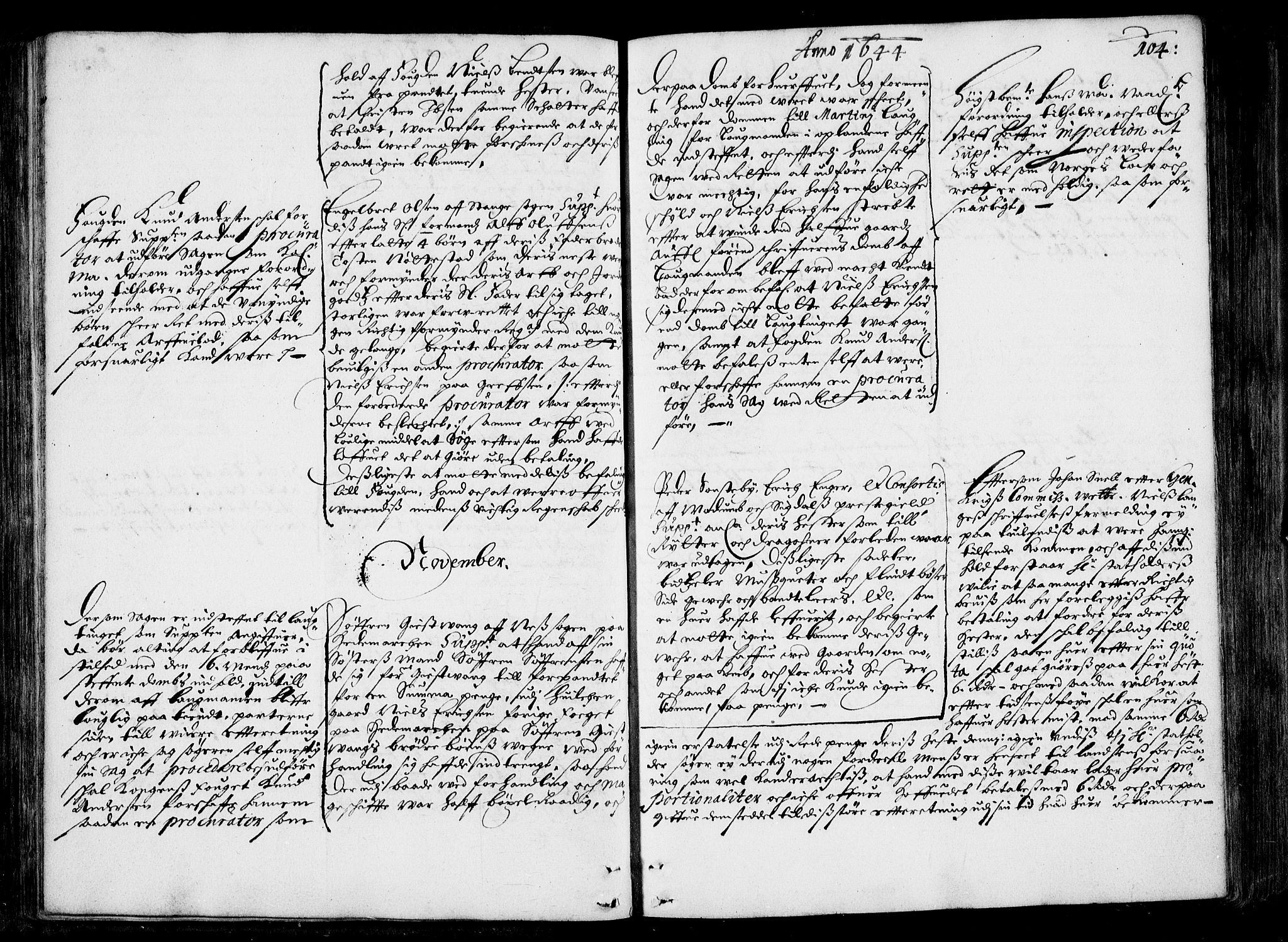Stattholderembetet 1572-1771, AV/RA-EA-2870/Ac/L0001: Supplikasjons- og resolusjonsprotokoll, 1642-1650, p. 103b-104a