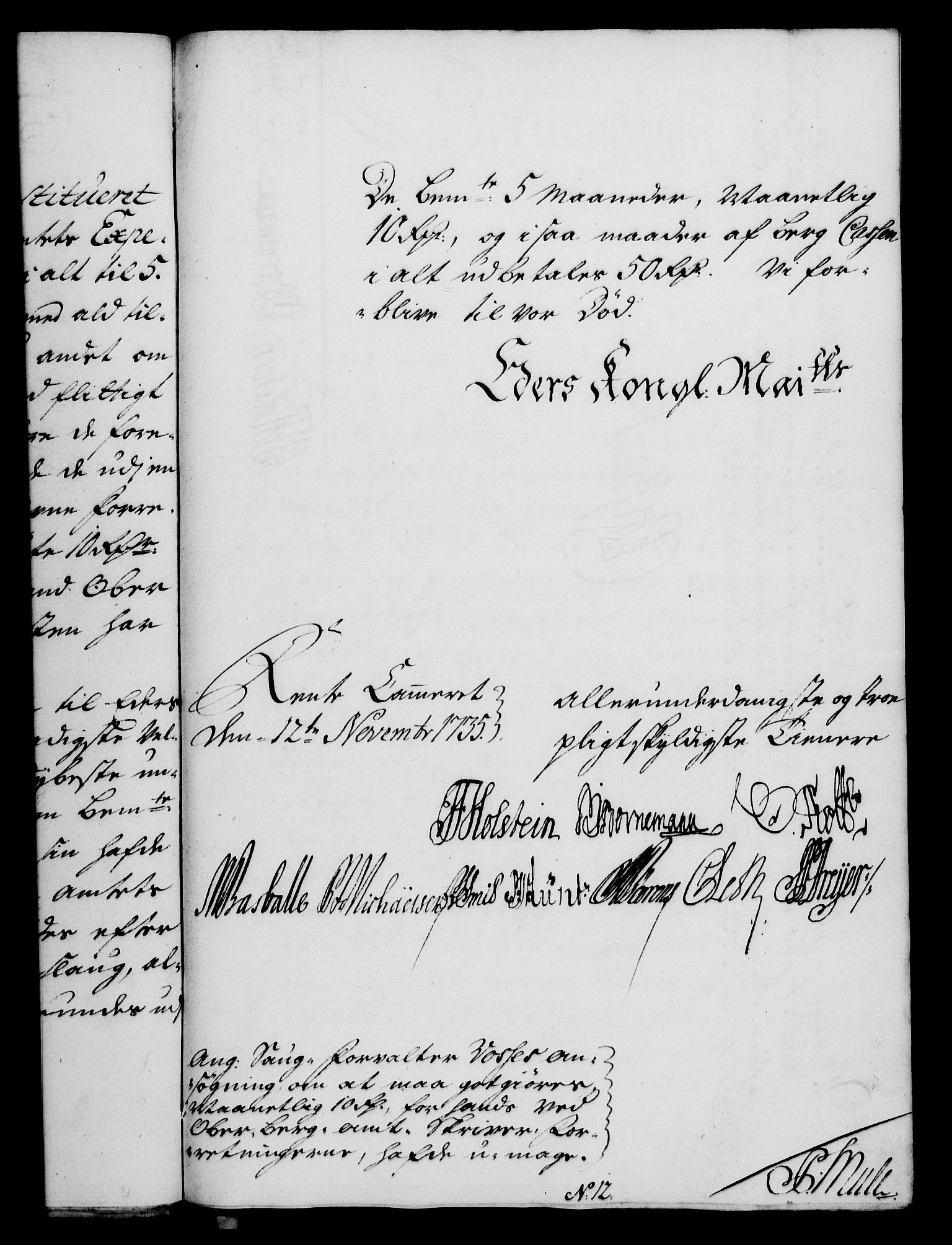 Rentekammeret, Kammerkanselliet, RA/EA-3111/G/Gf/Gfa/L0018: Norsk relasjons- og resolusjonsprotokoll (merket RK 52.18), 1735, p. 642