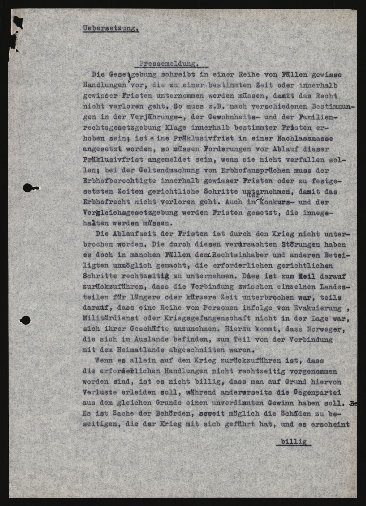 Forsvarets Overkommando. 2 kontor. Arkiv 11.4. Spredte tyske arkivsaker, AV/RA-RAFA-7031/D/Dar/Darb/L0013: Reichskommissariat - Hauptabteilung Vervaltung, 1917-1942, p. 817