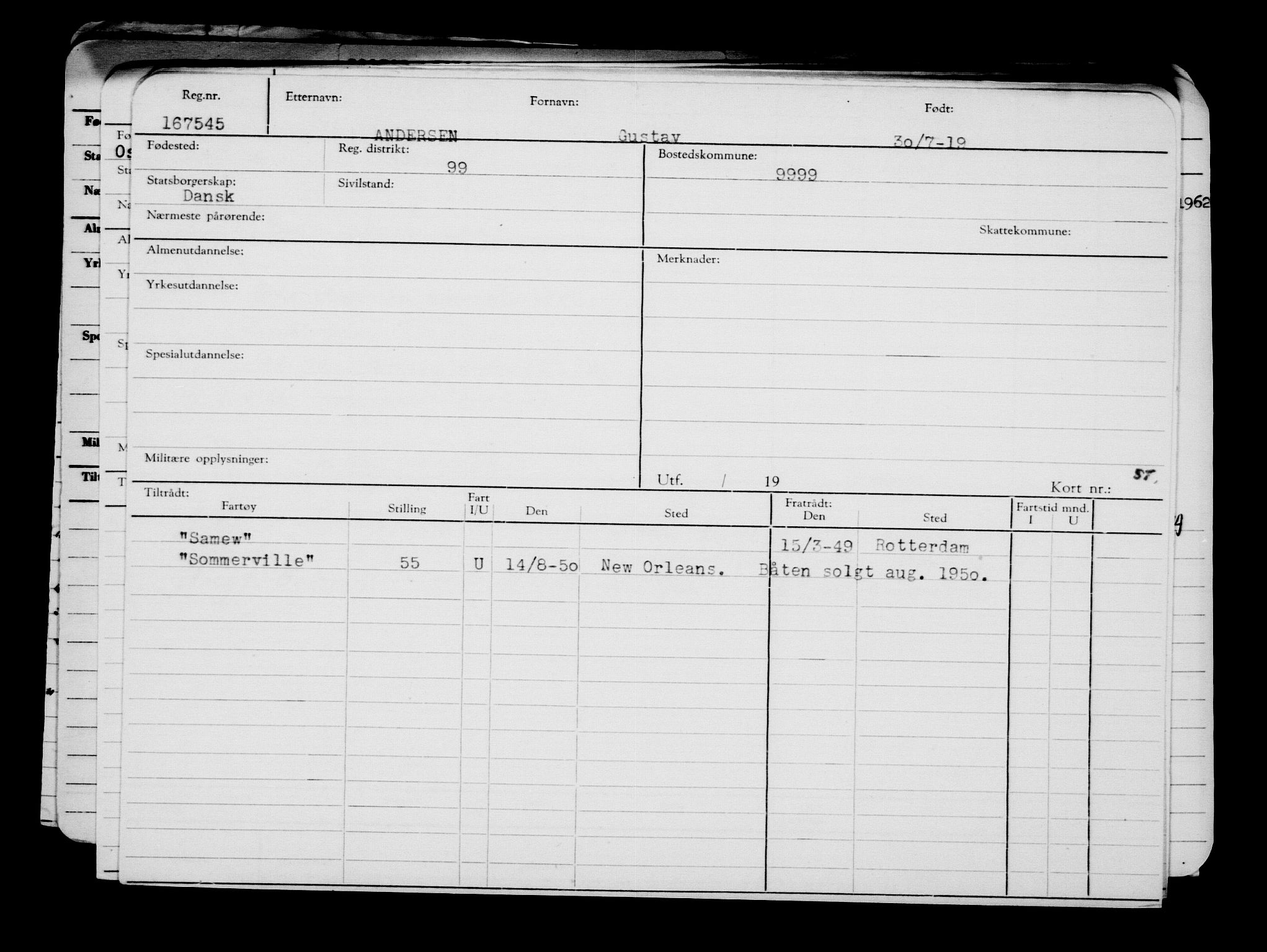 Direktoratet for sjømenn, AV/RA-S-3545/G/Gb/L0170: Hovedkort, 1919, p. 516