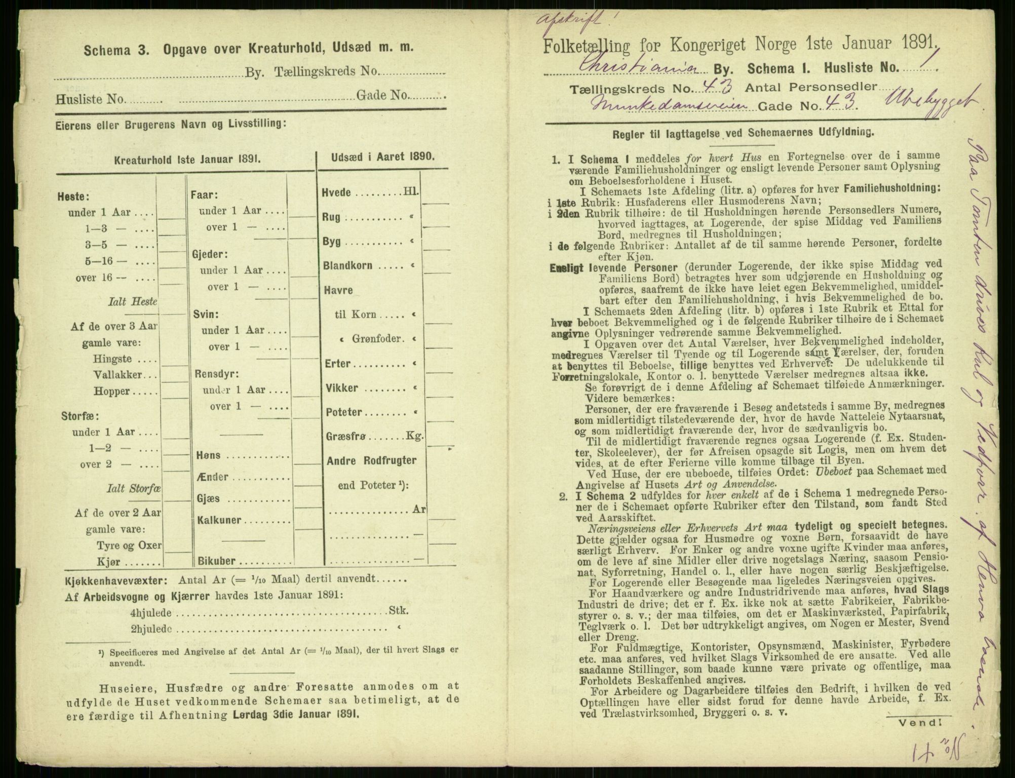 RA, 1891 census for 0301 Kristiania, 1891, p. 25512