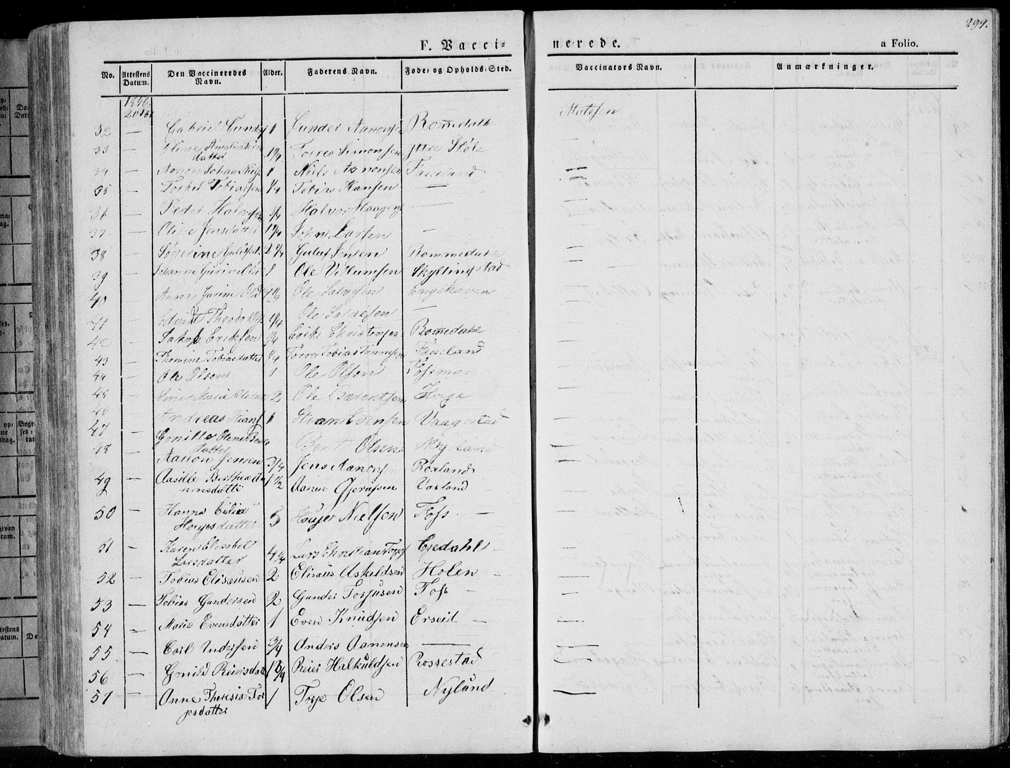 Sør-Audnedal sokneprestkontor, AV/SAK-1111-0039/F/Fa/Fab/L0006: Parish register (official) no. A 6, 1829-1855, p. 299