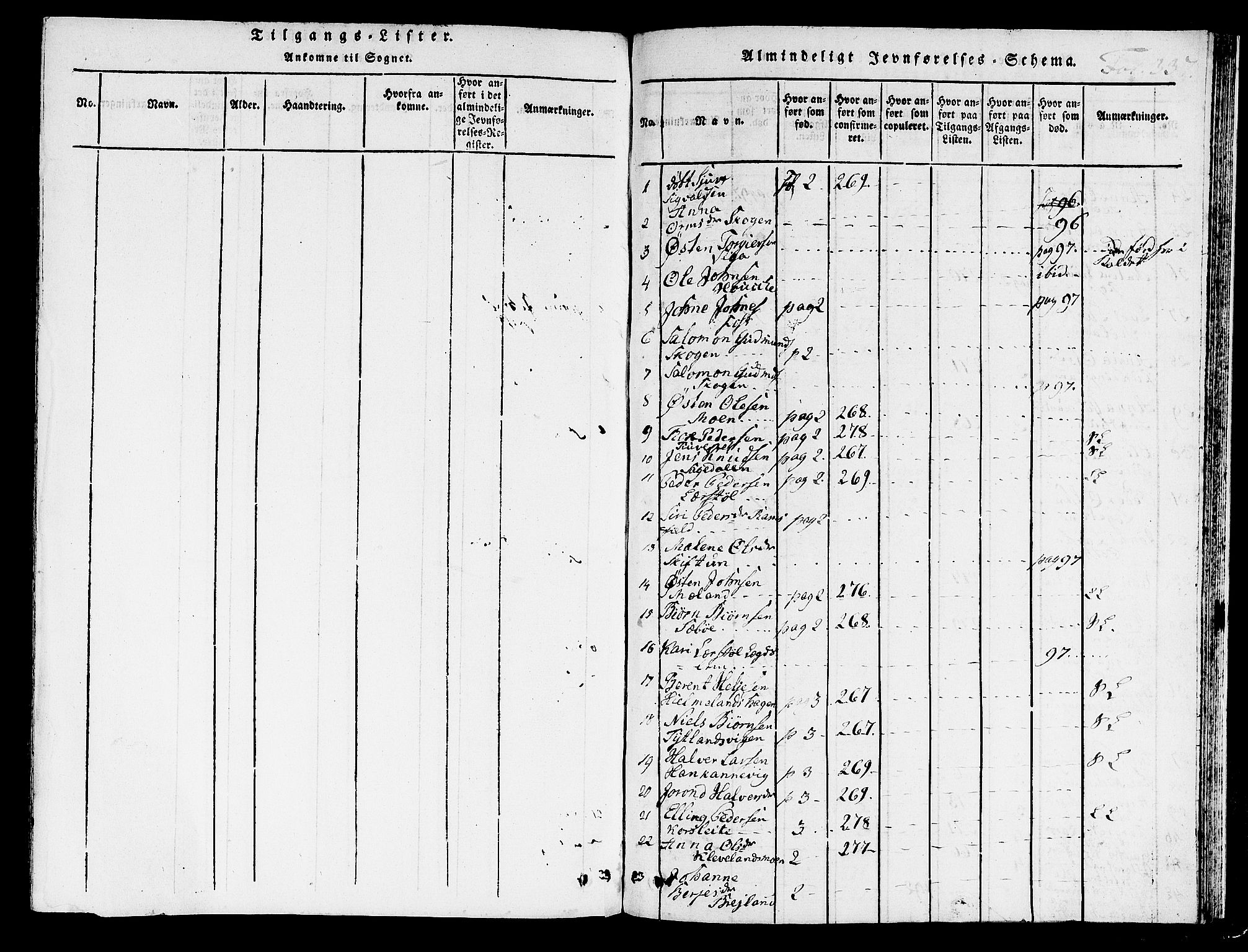 Hjelmeland sokneprestkontor, SAST/A-101843/01/IV/L0003: Parish register (official) no. A 3, 1816-1834, p. 337