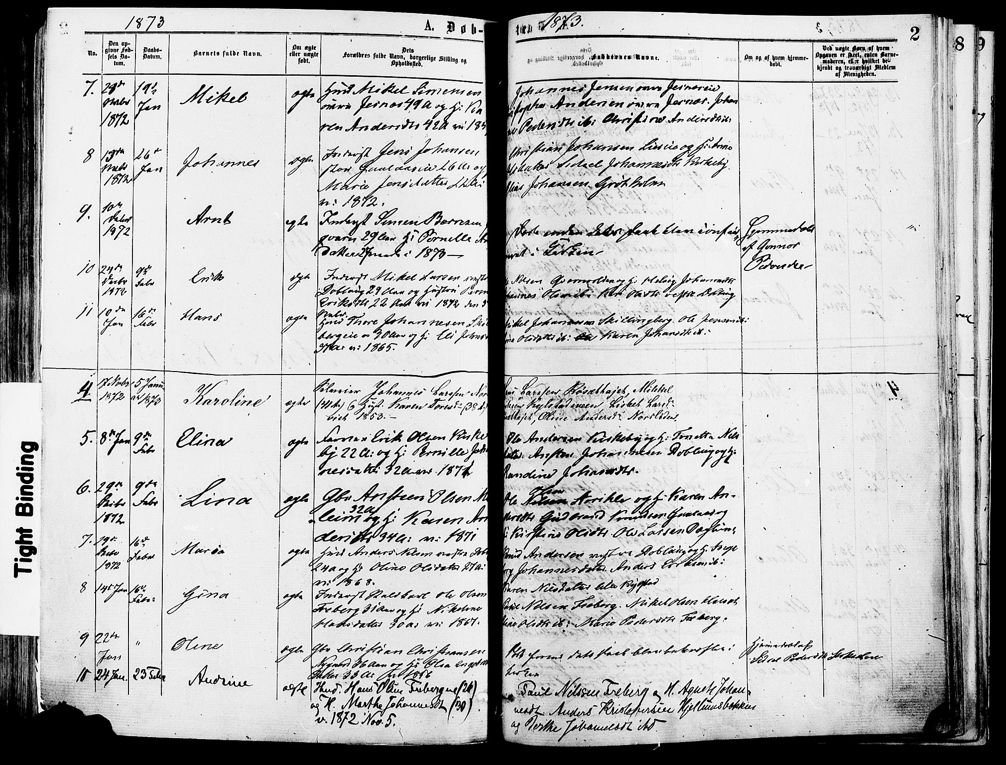 Vang prestekontor, Hedmark, AV/SAH-PREST-008/H/Ha/Haa/L0013: Parish register (official) no. 13, 1855-1879, p. 2