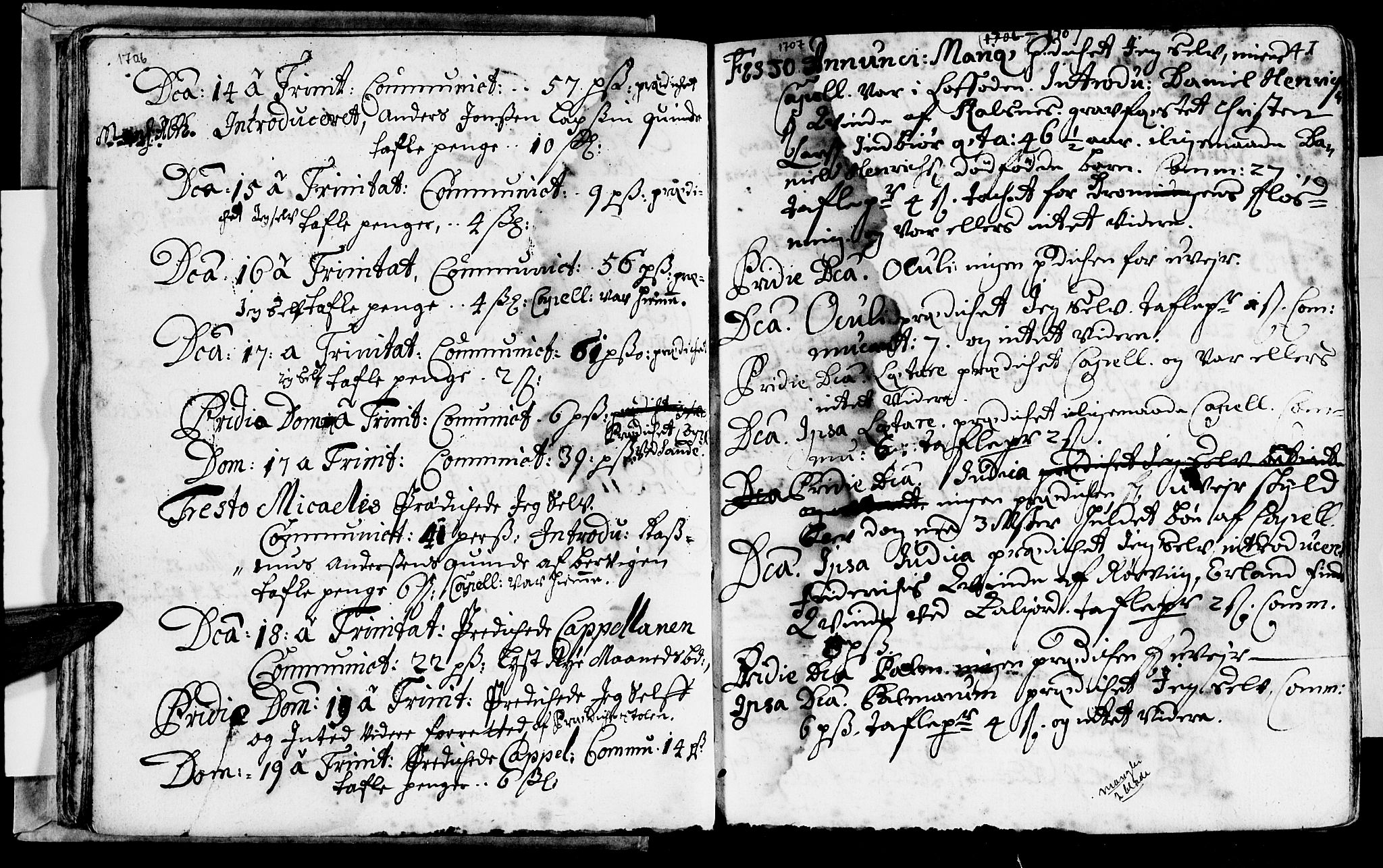 Ministerialprotokoller, klokkerbøker og fødselsregistre - Nordland, AV/SAT-A-1459/888/L1231: Parish register (official) no. 888A01 /1, 1693-1738, p. 41