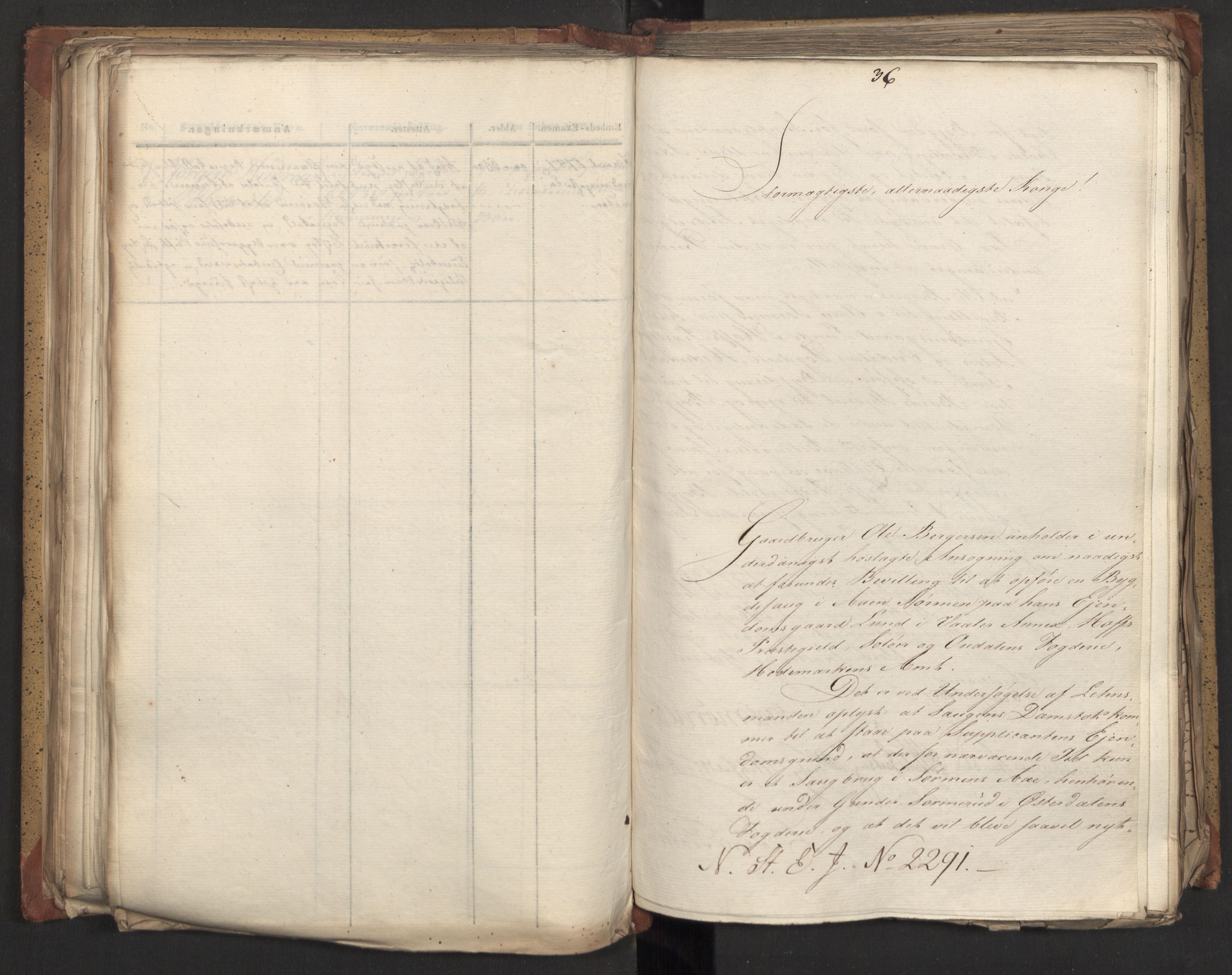 Statsrådsavdelingen i Stockholm, AV/RA-S-1003/D/Da/L0010: Regjeringsinnstillinger nr. 2219-2392, 1817, p. 187