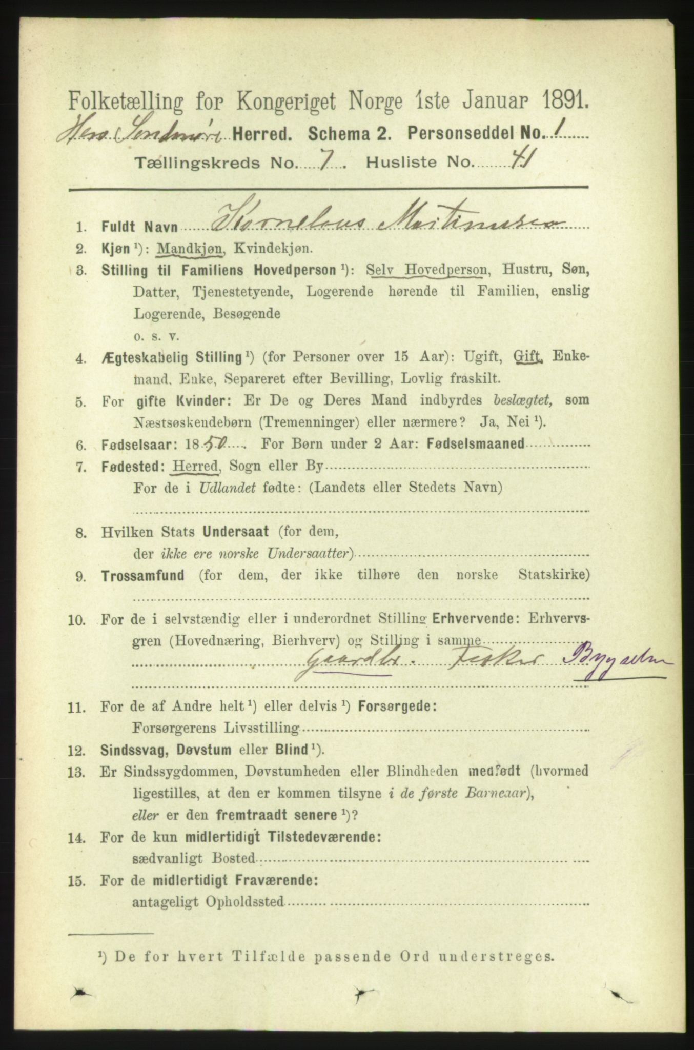 RA, 1891 census for 1515 Herøy, 1891, p. 3128