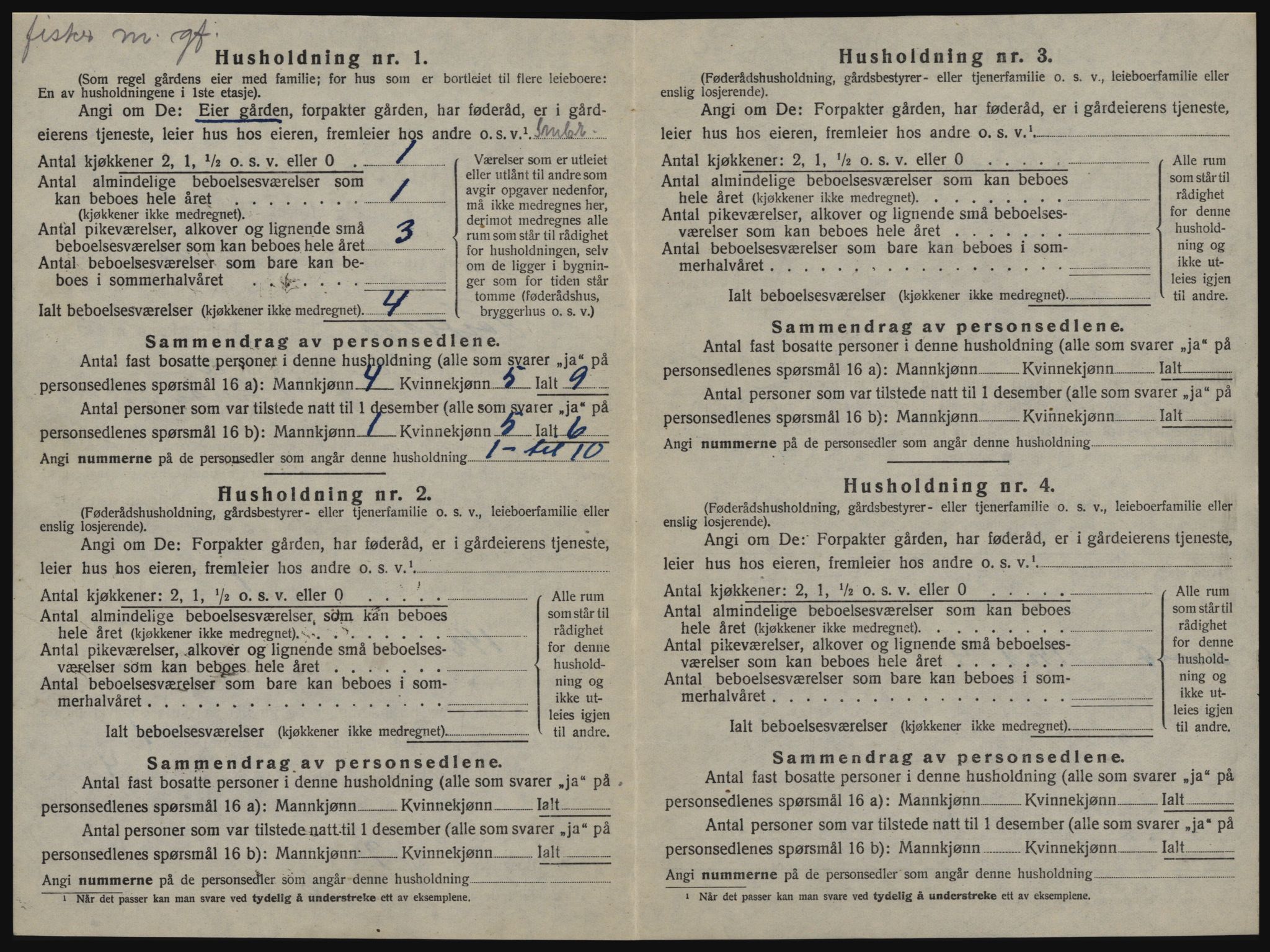 SAT, 1920 census for Sør-Frøya, 1920, p. 780