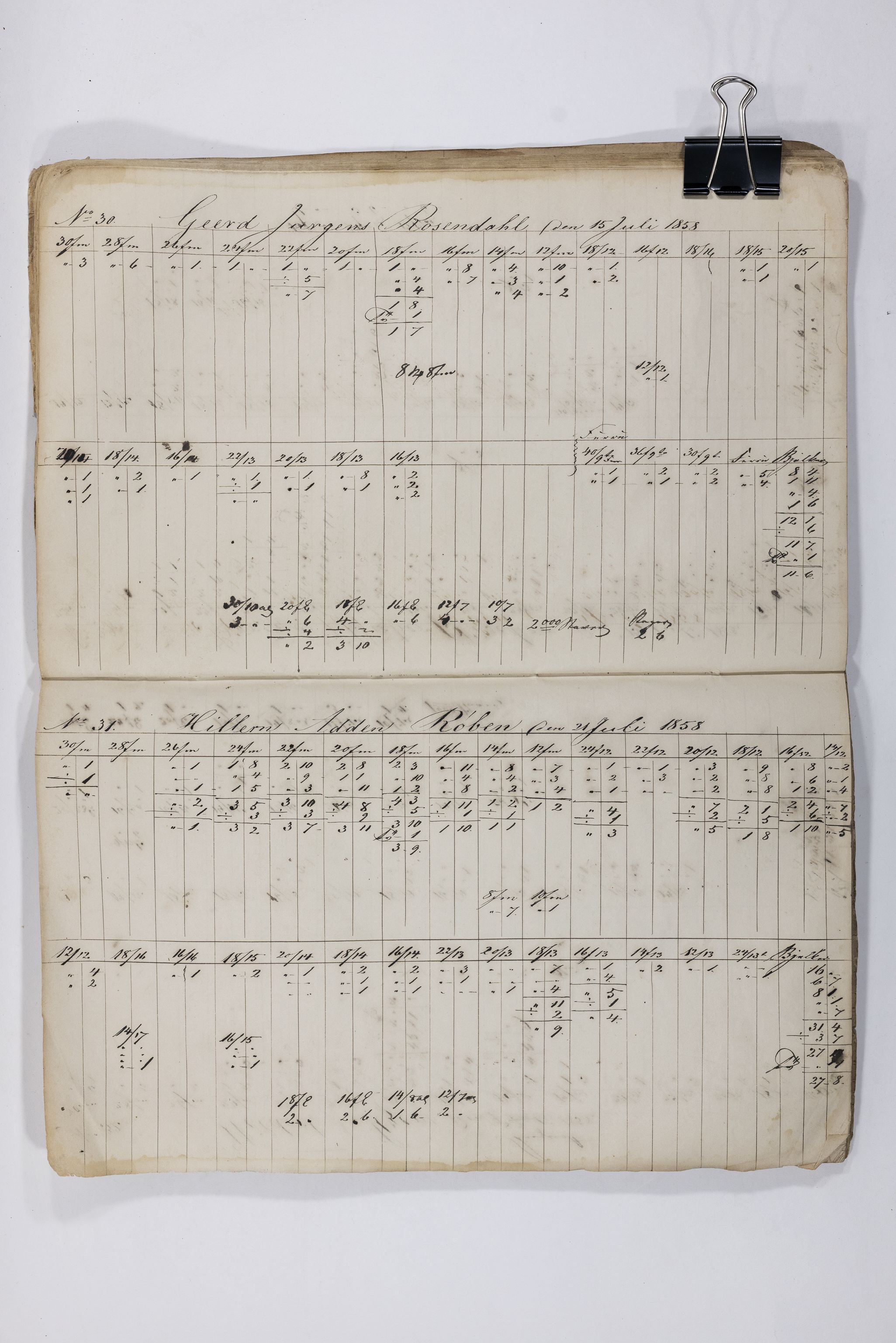 Blehr/ Kjellestad, TEMU/TGM-A-1212/E/Eb/L0008: Ladnings Liste, 1857-1859, p. 60